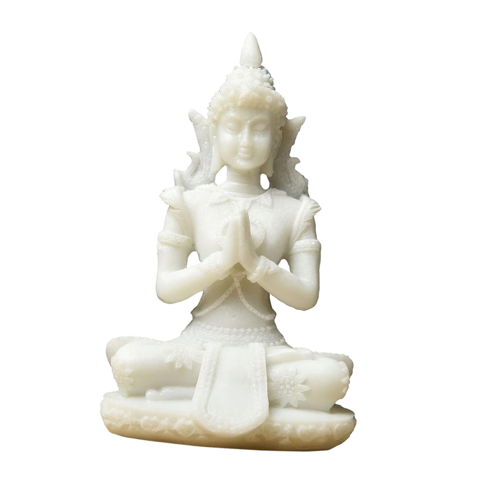 Buddha Statue Zen Decor Home Decor Meditation Decor for Tabletop Home Office Style A
