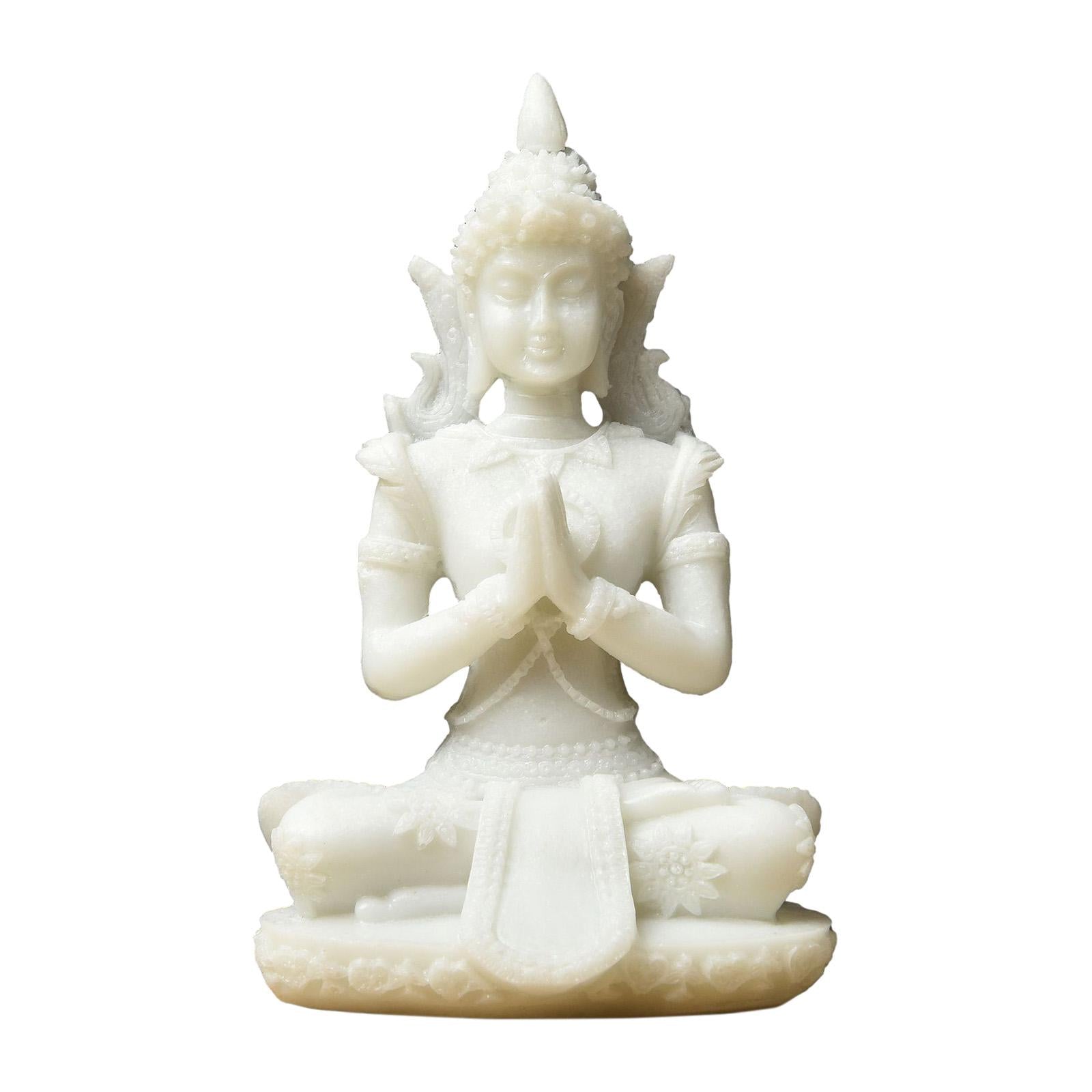 Buddha Statue Zen Decor Home Decor Meditation Decor for Tabletop Home Office Style A