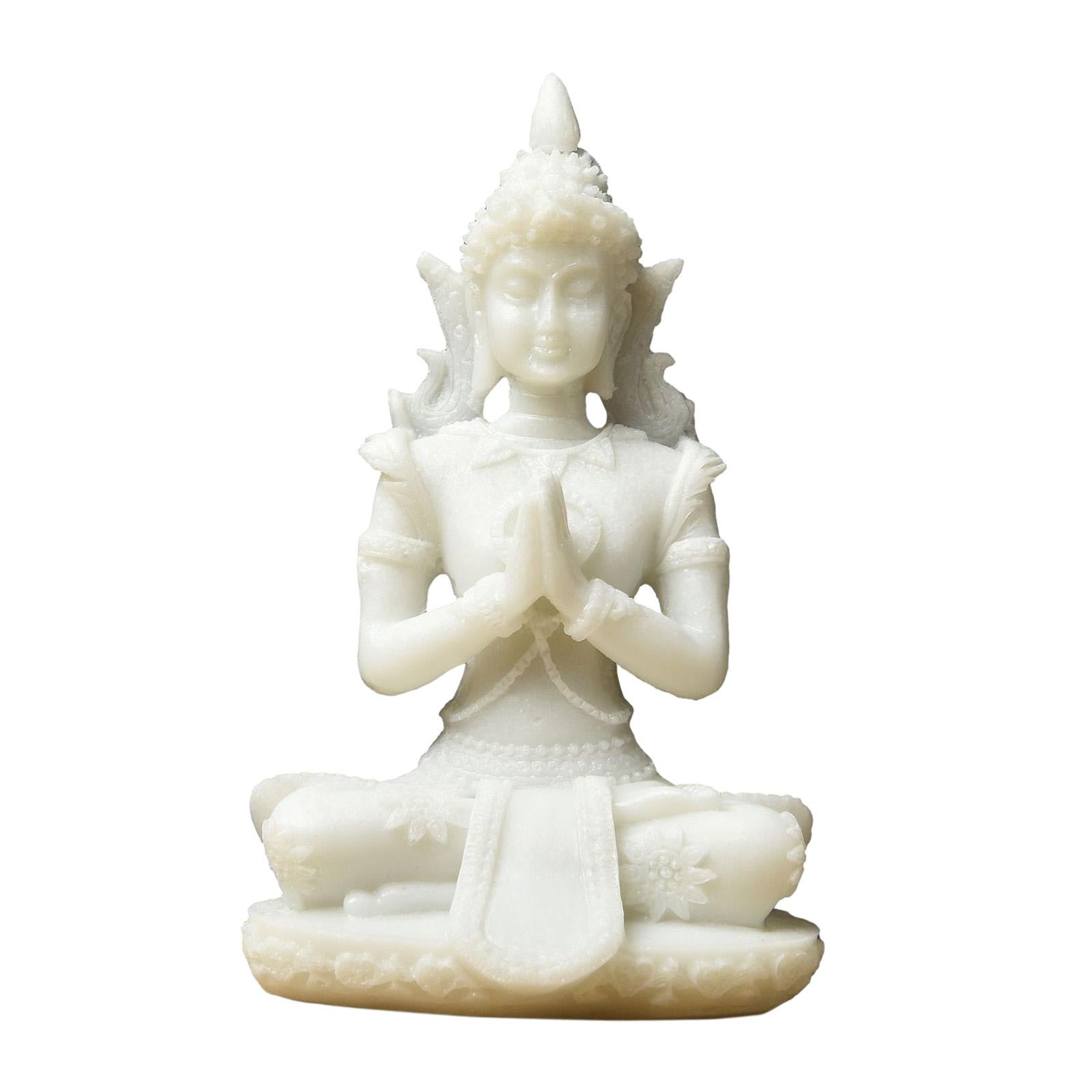 Buddha Statue Zen Decor Home Decor Meditation Decor for Tabletop Home Office Style A