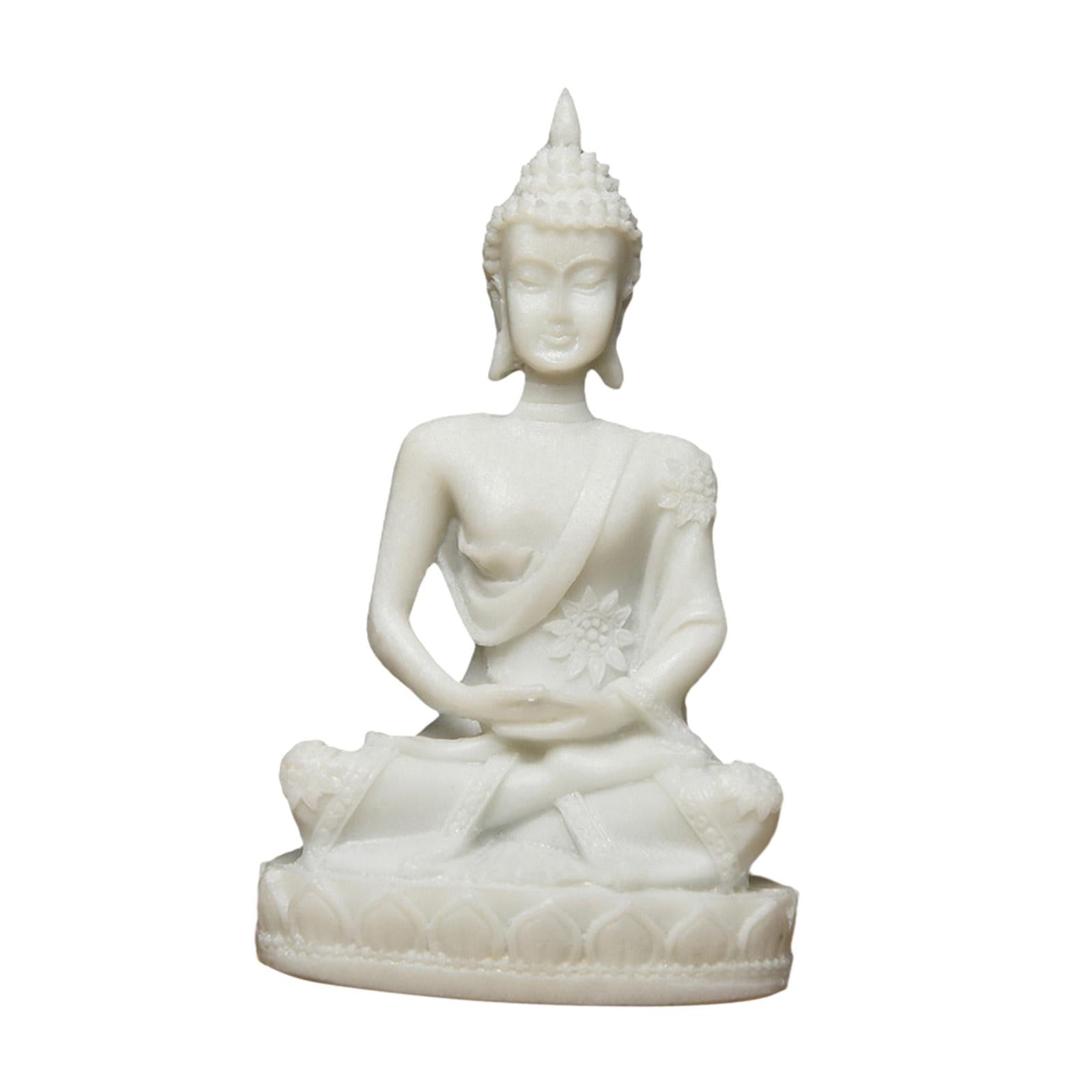 Buddha Statue Zen Decor Home Decor Meditation Decor for Tabletop Home Office Style C