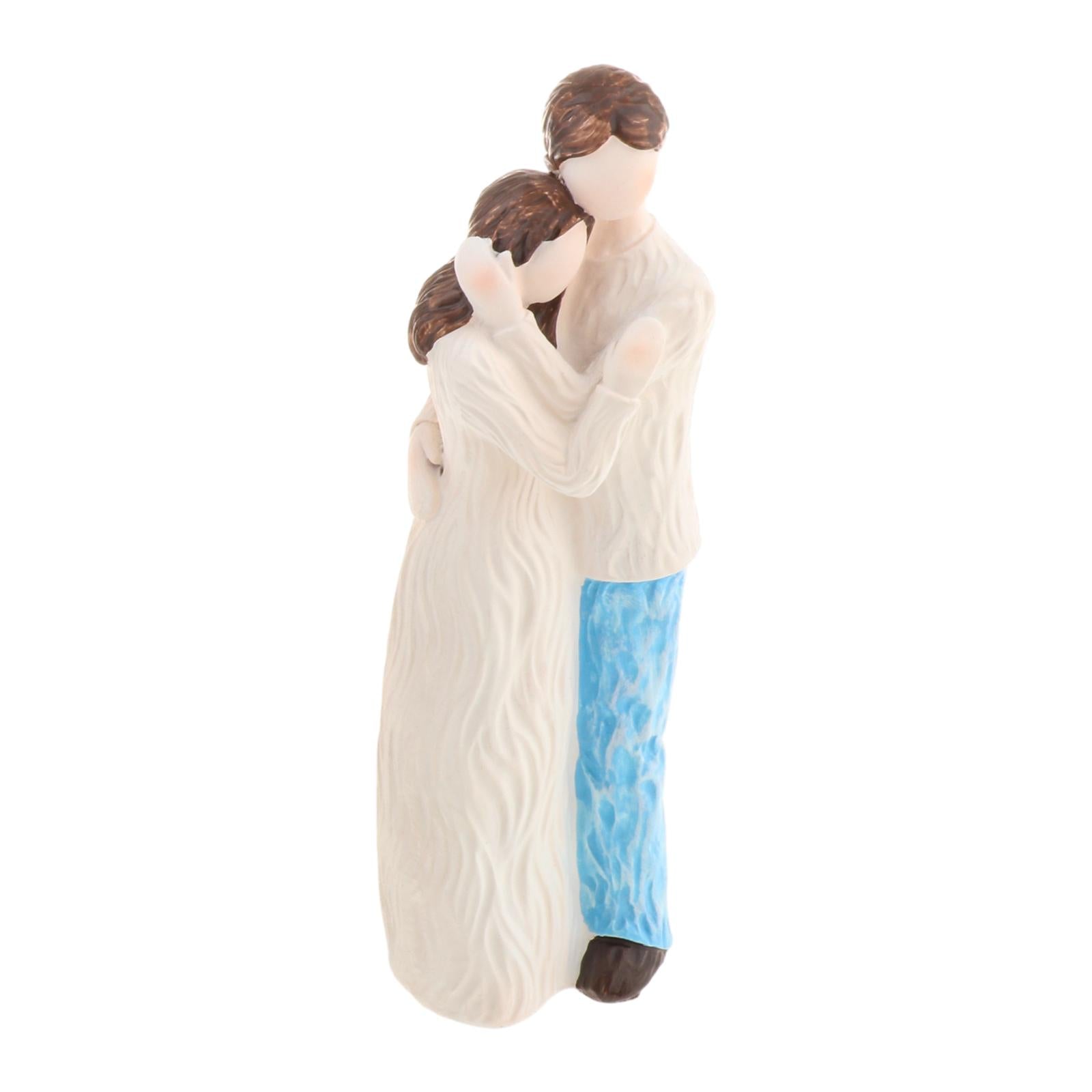 Couple Sculpture Valentine's Day Gifts for Wedding Indoor Home Decor Parents