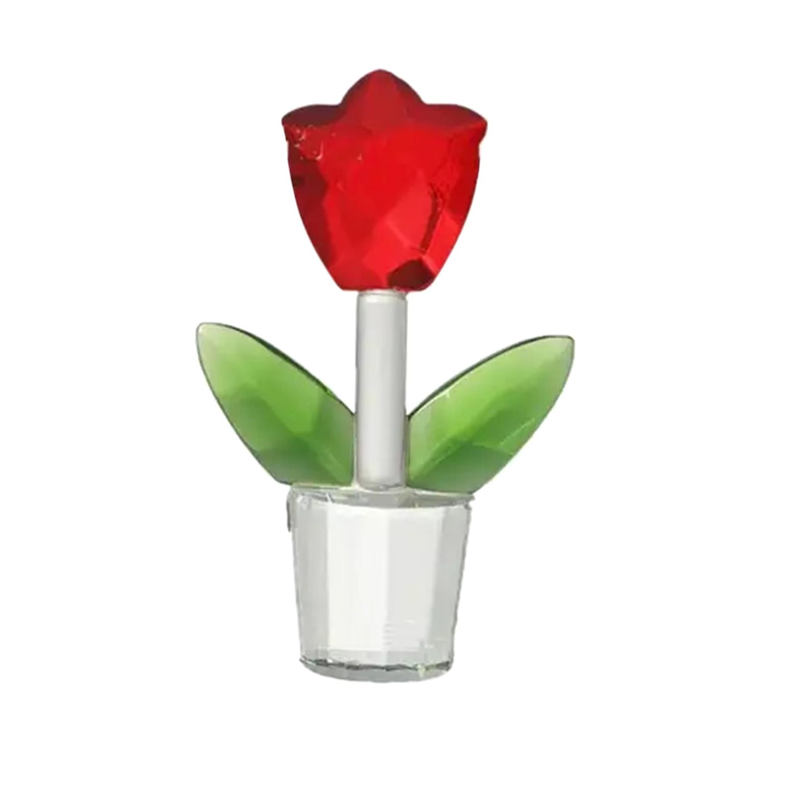 Tulip Flower Figurine Valentine's Day Gift for Mother's Day Birthday Office