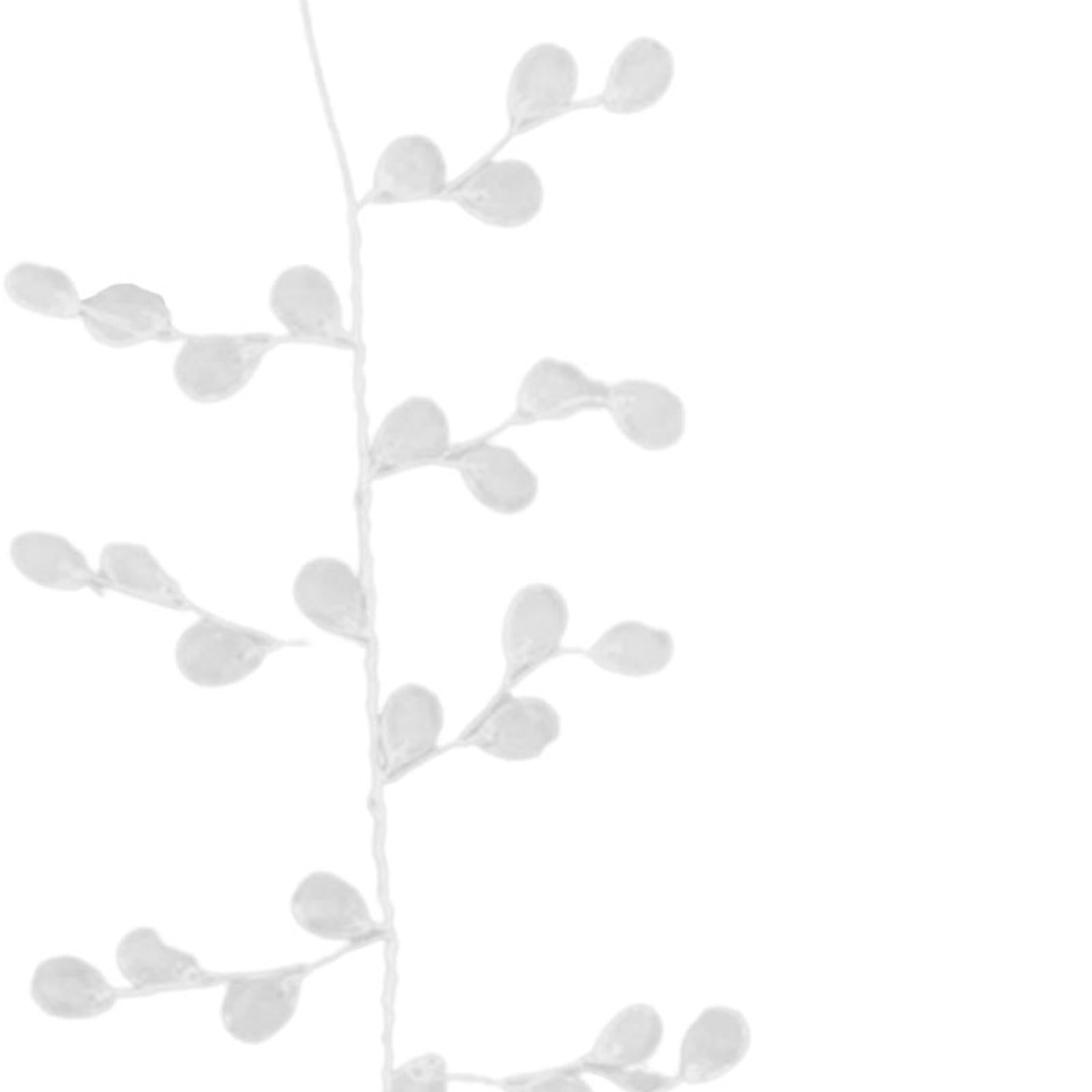 20 Acrylic Beads Drop Stems Flower Bouquet Wedding Vase Shower Buds Branches 12 Branches