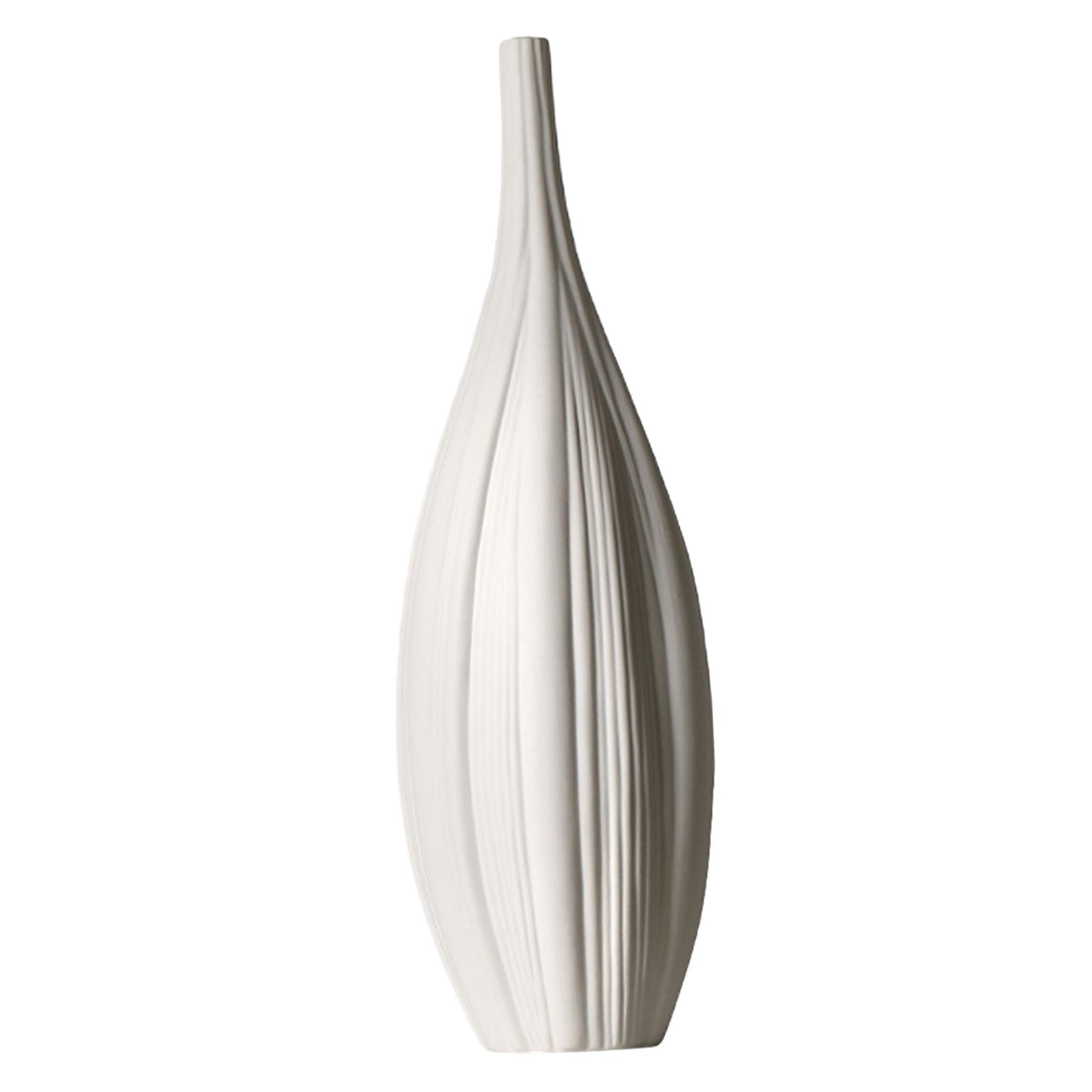 Ceramic Flower Vase Tabletop Decoration for Office Dorm Wedding Centerpieces 50x17cm