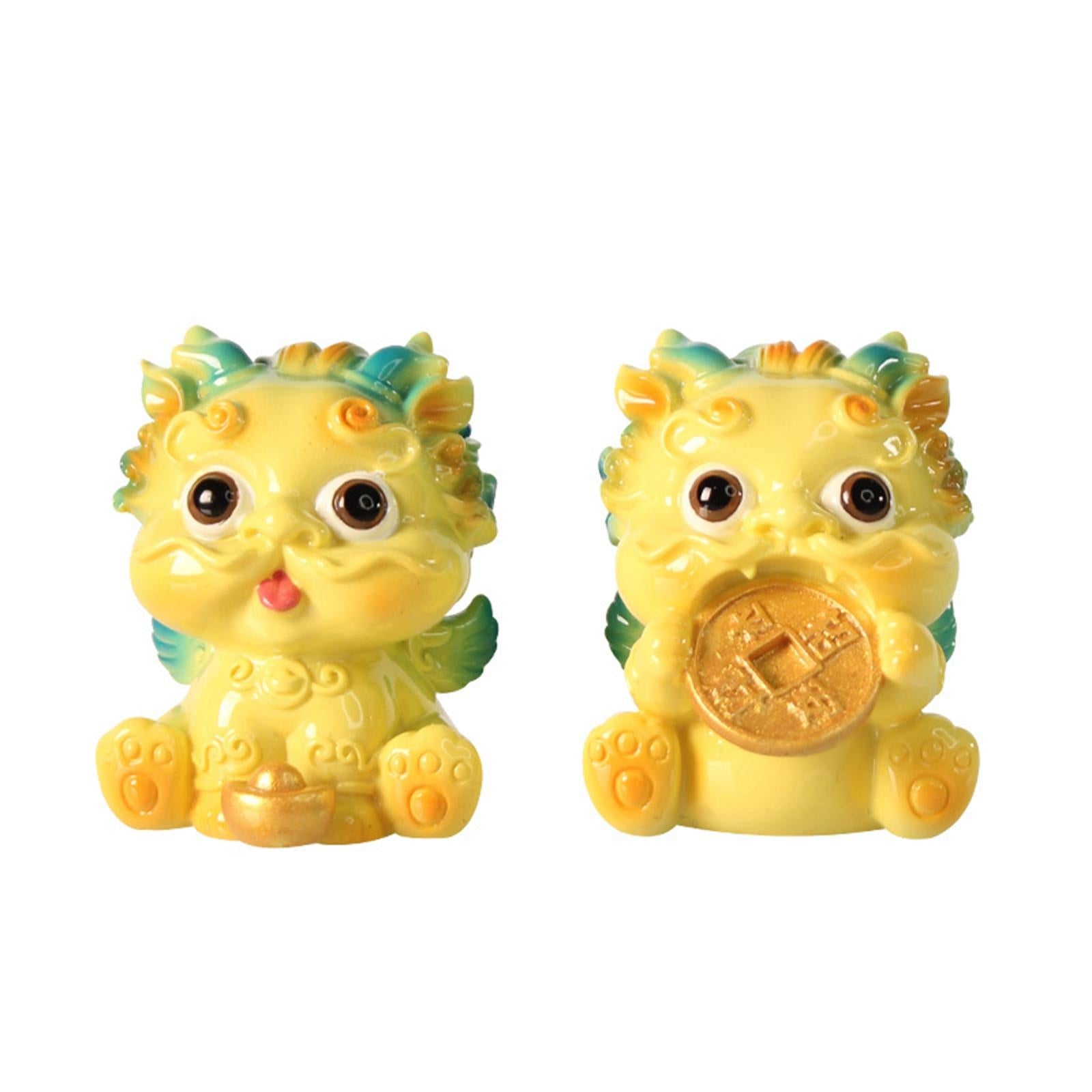 Pixiu Statue Desk Car Dashboard Decoration for Bedroom Restaurant Study Room Style C