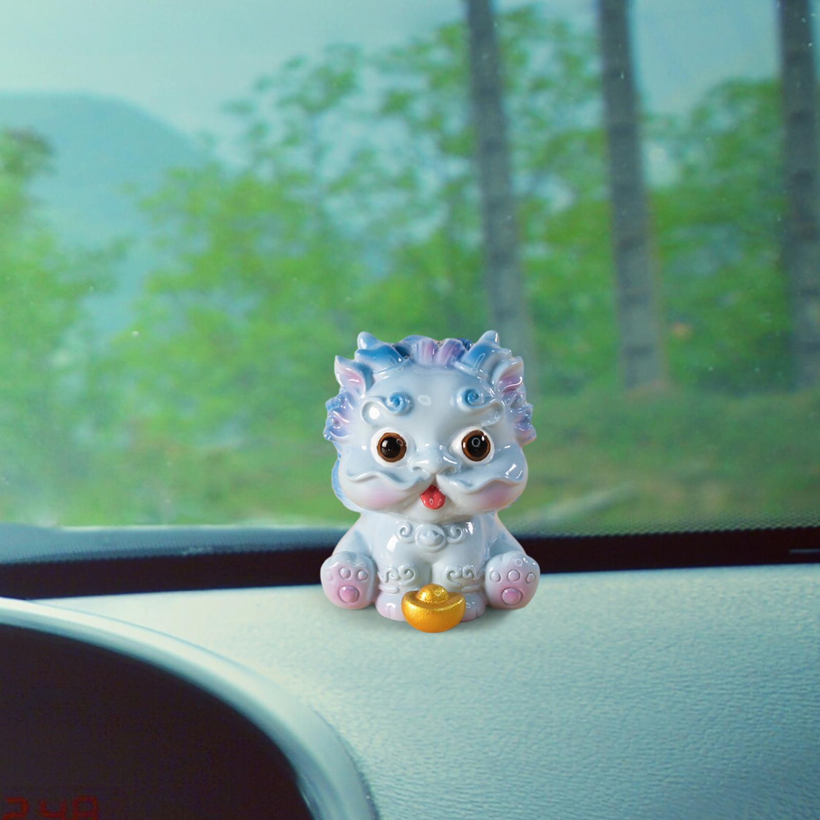Pixiu Statue Desk Car Dashboard Decoration for Bedroom Restaurant Study Room Style F