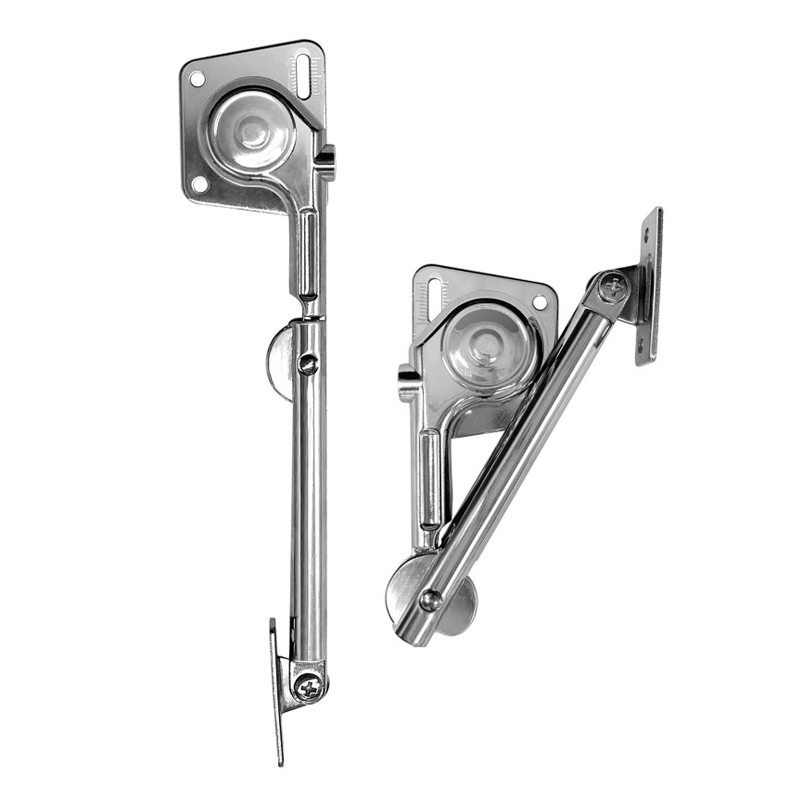 2Pcs Cabinet Door Hydraulic Support Hinge Dampening Device for Tatami Panels