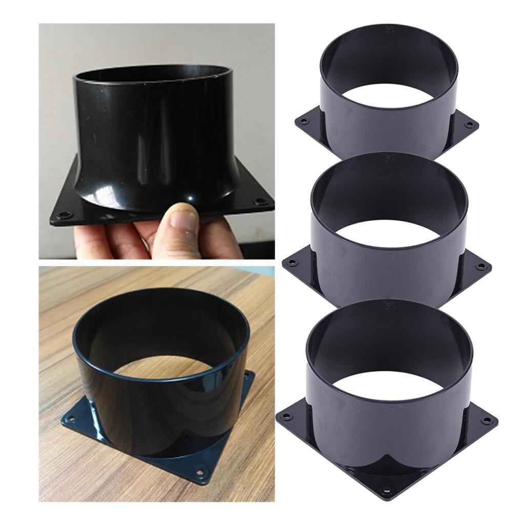 Air Vent Duct Connector Flange Heating Replaceable Walls Air Tube Hose Flange 75mm