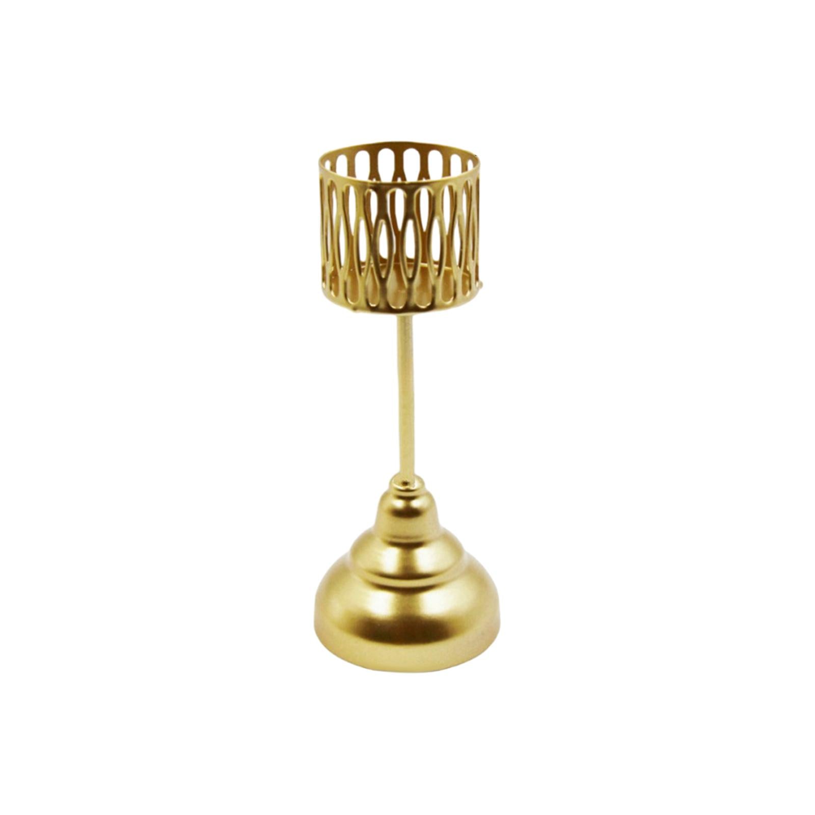 Decorative Candle Stand Geometric for Bedroom Table Decorations Dining Table Style B