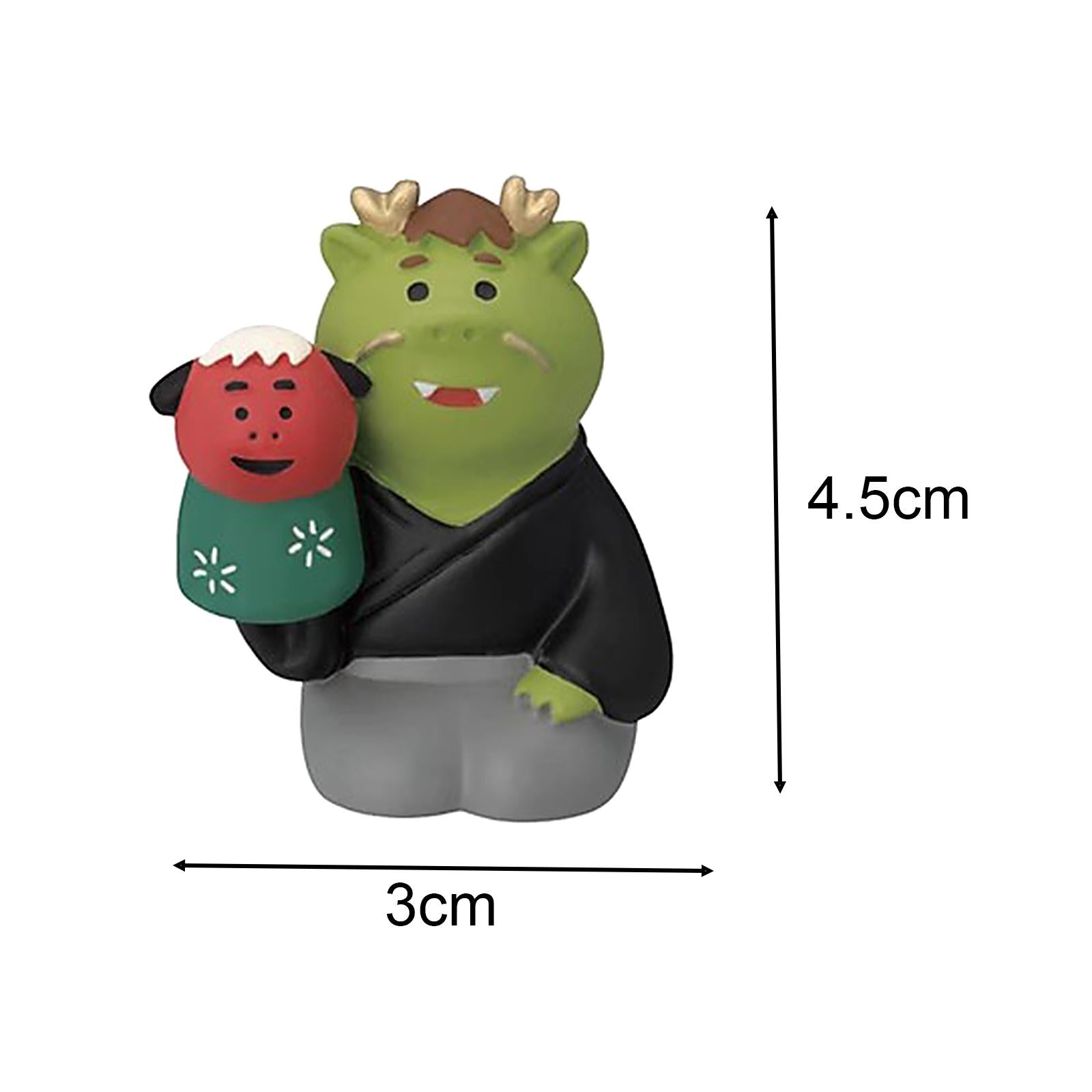Animal Figurines Home Ornament for Housewarming Gifts Tabletop Ornament Home Style B