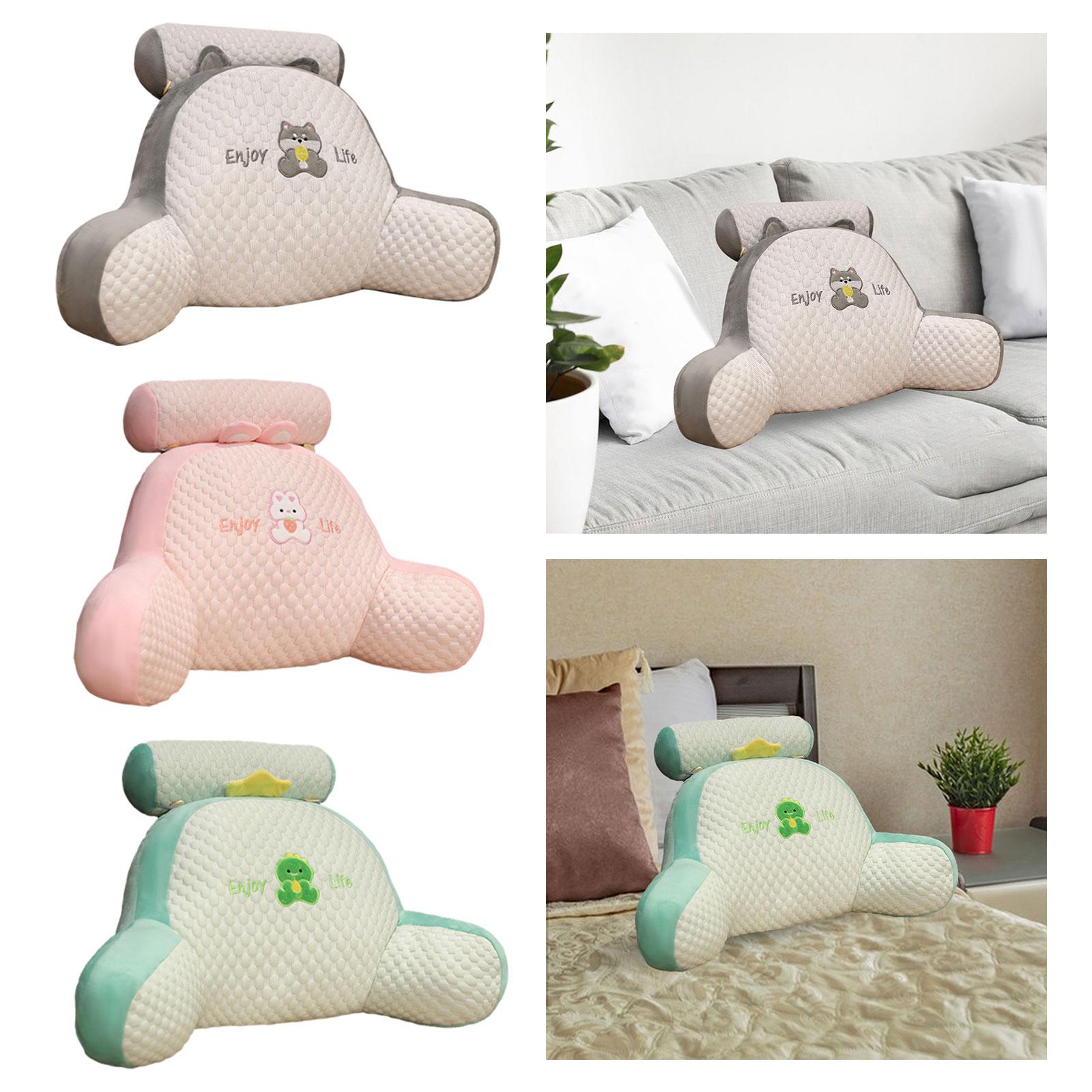 Throw Pillow Floor Pillow Cute 3D Shaped Cushion for Bed Home Office Bedroom Gray Husky