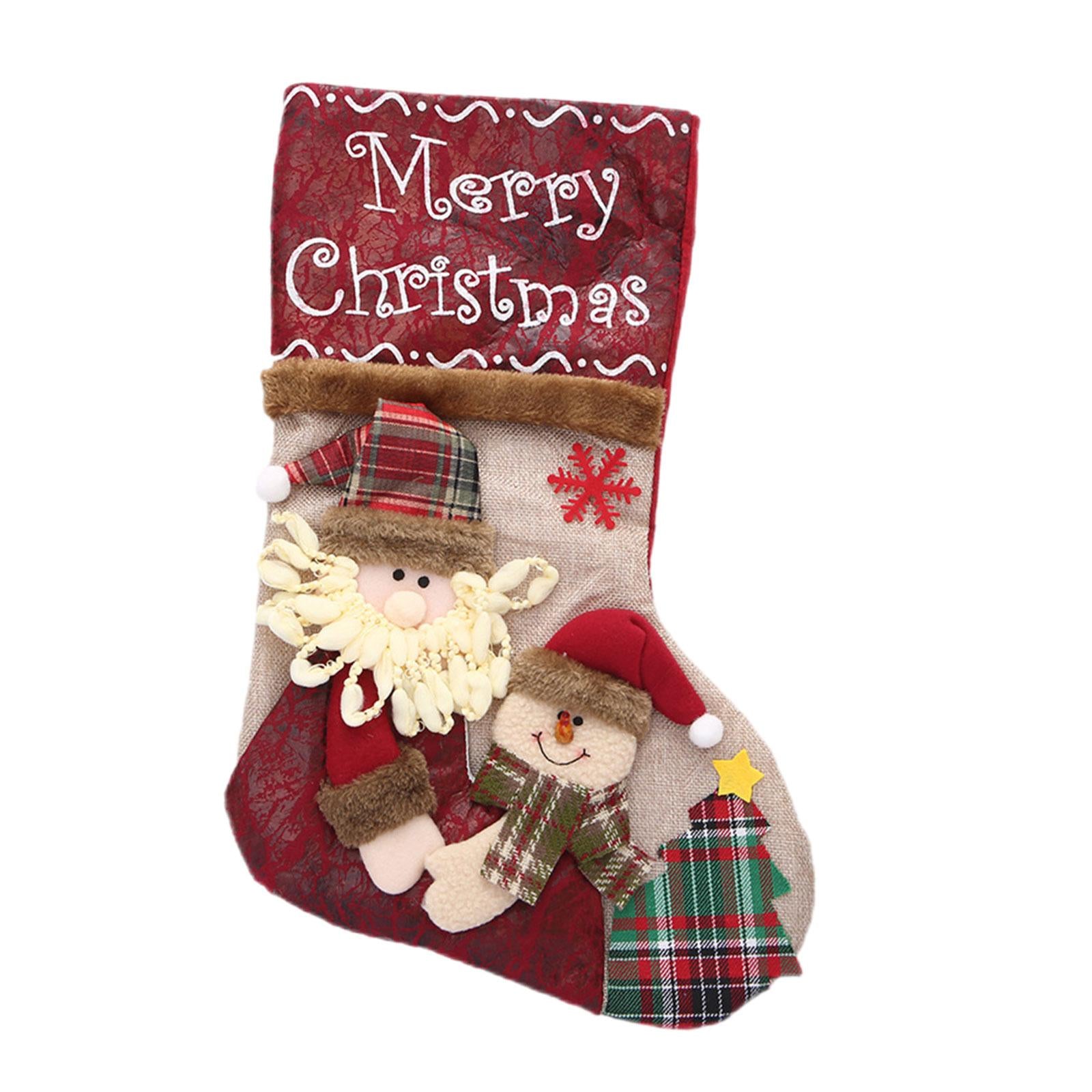 Xmas Stockings Big Xmas Stockings Decoration for Restaurant Office Fireplace