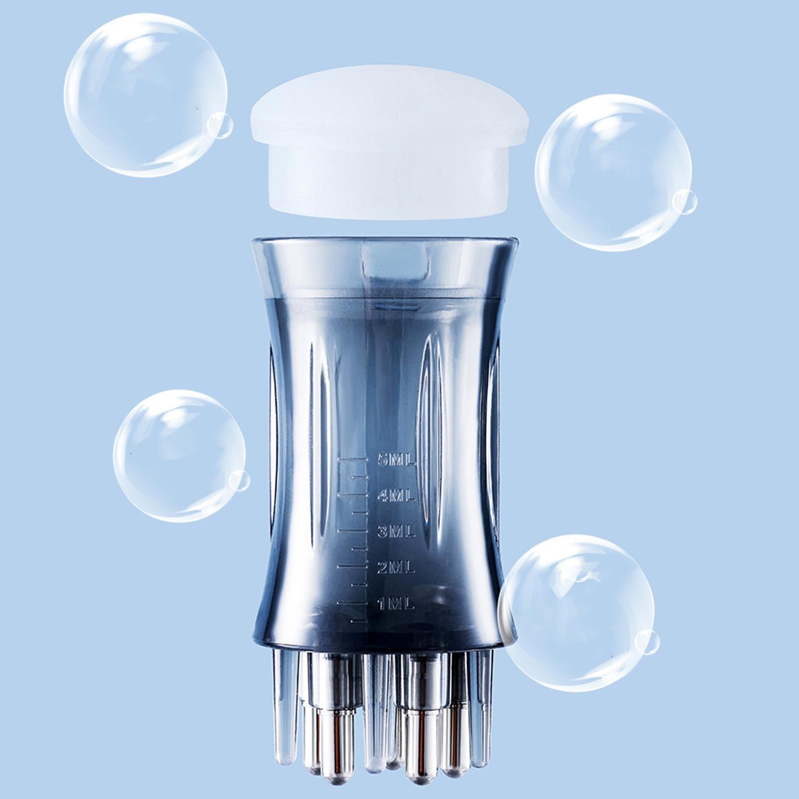 4xScalp Applicator Mini Scalp Massager Hair Comb for Travel Bathroom Daily Use Blue