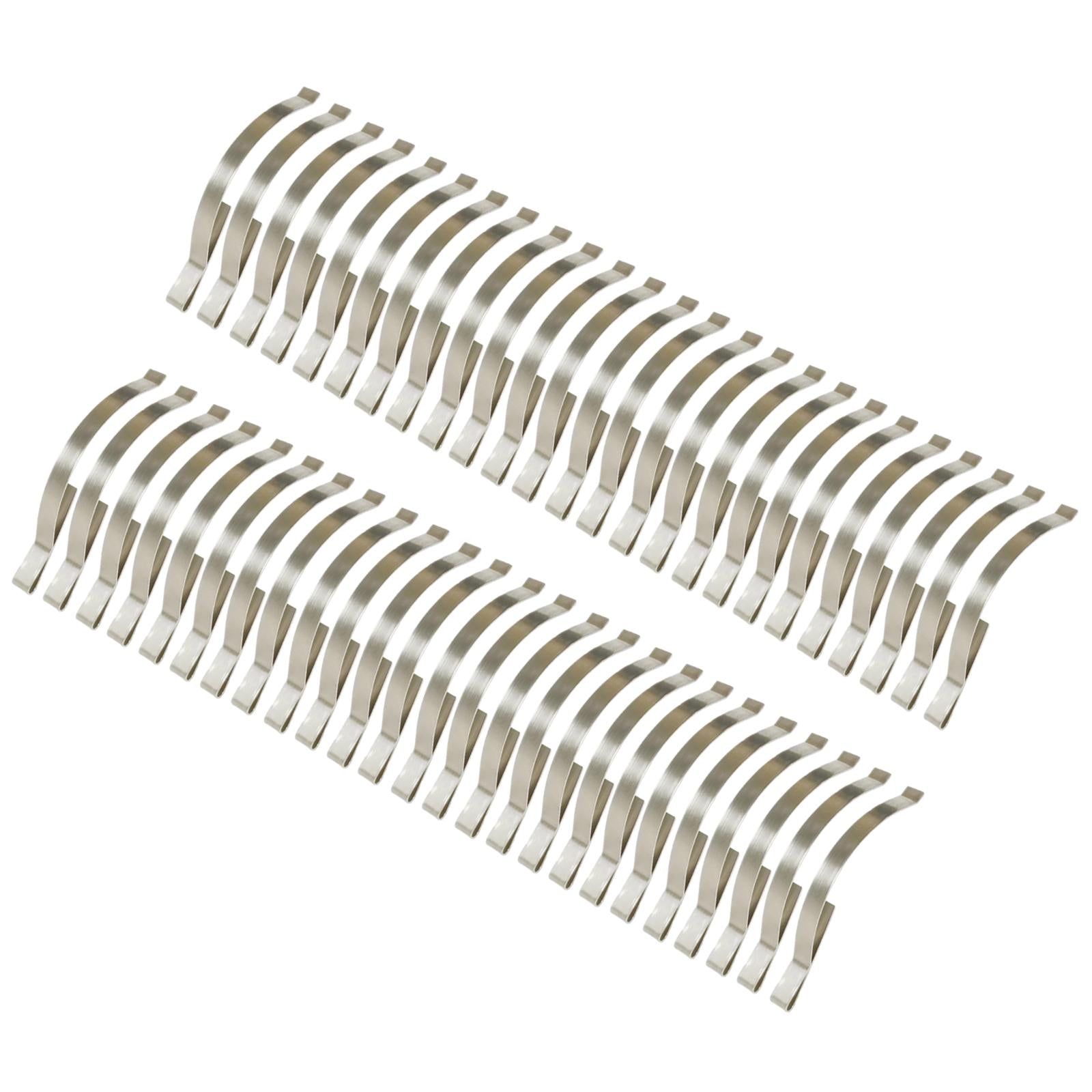 50Pcs Window Screen Spring Clips Easy to Use Home Improvement Holding Screen