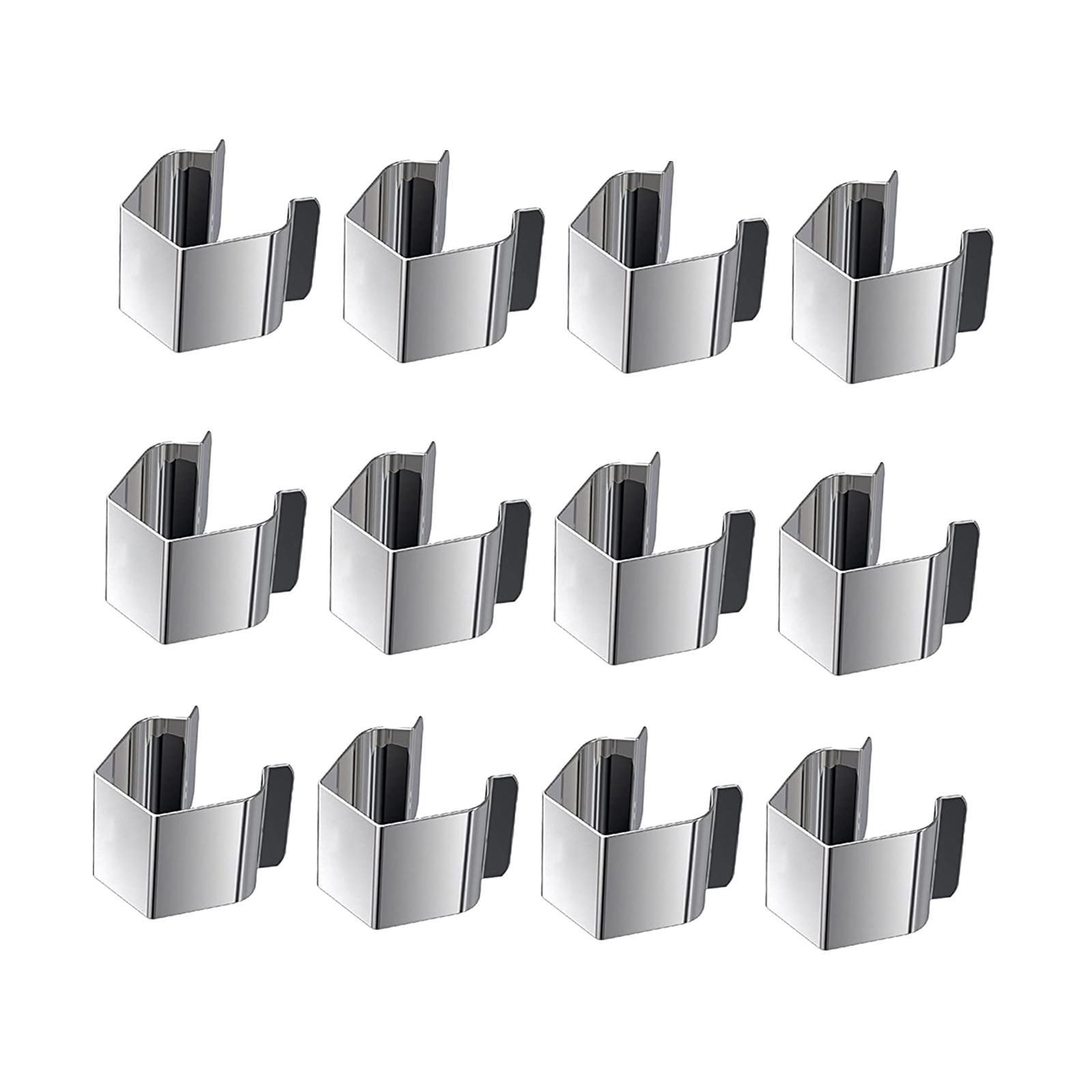 12 Pieces Screen Door Installer Clips Accessories for Installing Patio Lanai