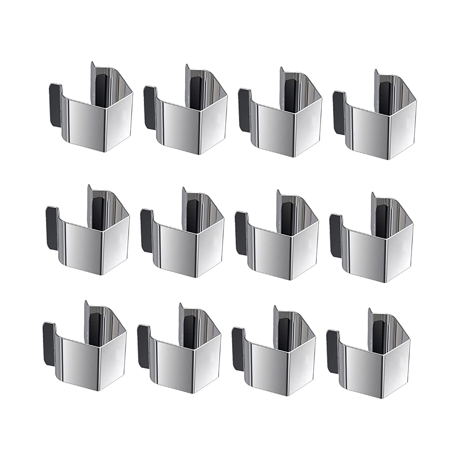 12 Pieces Screen Door Installer Clips Accessories for Installing Patio Lanai