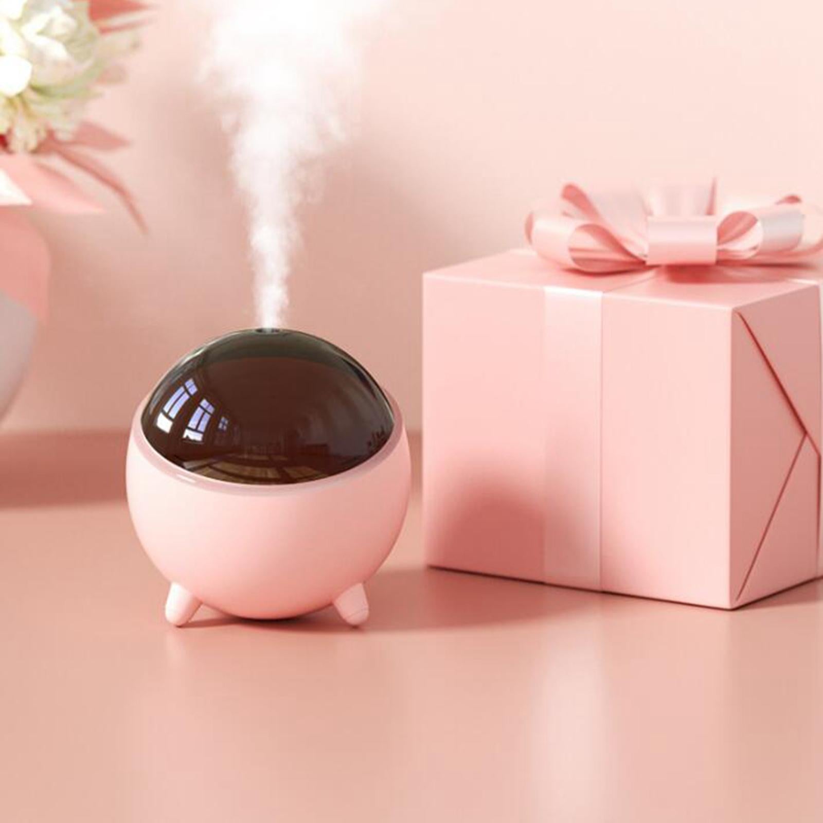 Ball Shape Humidifier Car Essential Oil Diffuser for 15-20 Square Meter Room Pink