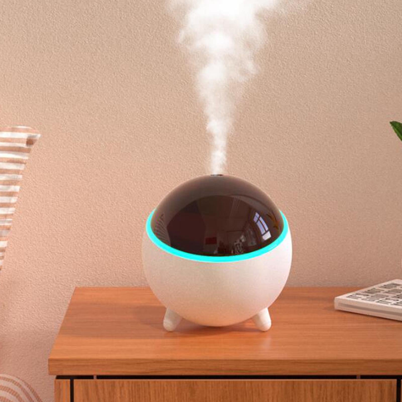 Ball Shape Humidifier Car Essential Oil Diffuser for 15-20 Square Meter Room White