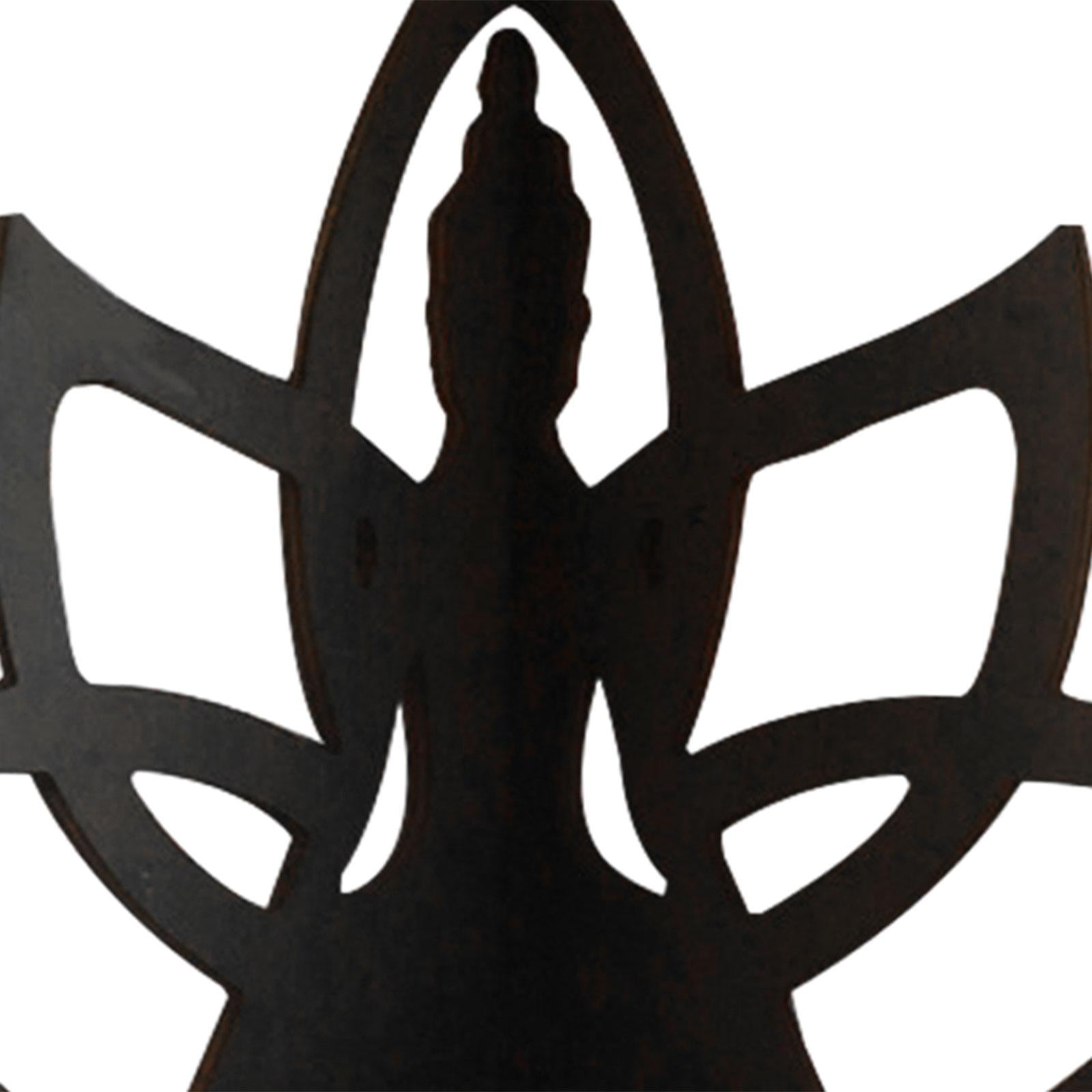 Lotus Shape Wooden Wall Floating Shelf Wall Decoration for Study Room Sturdy