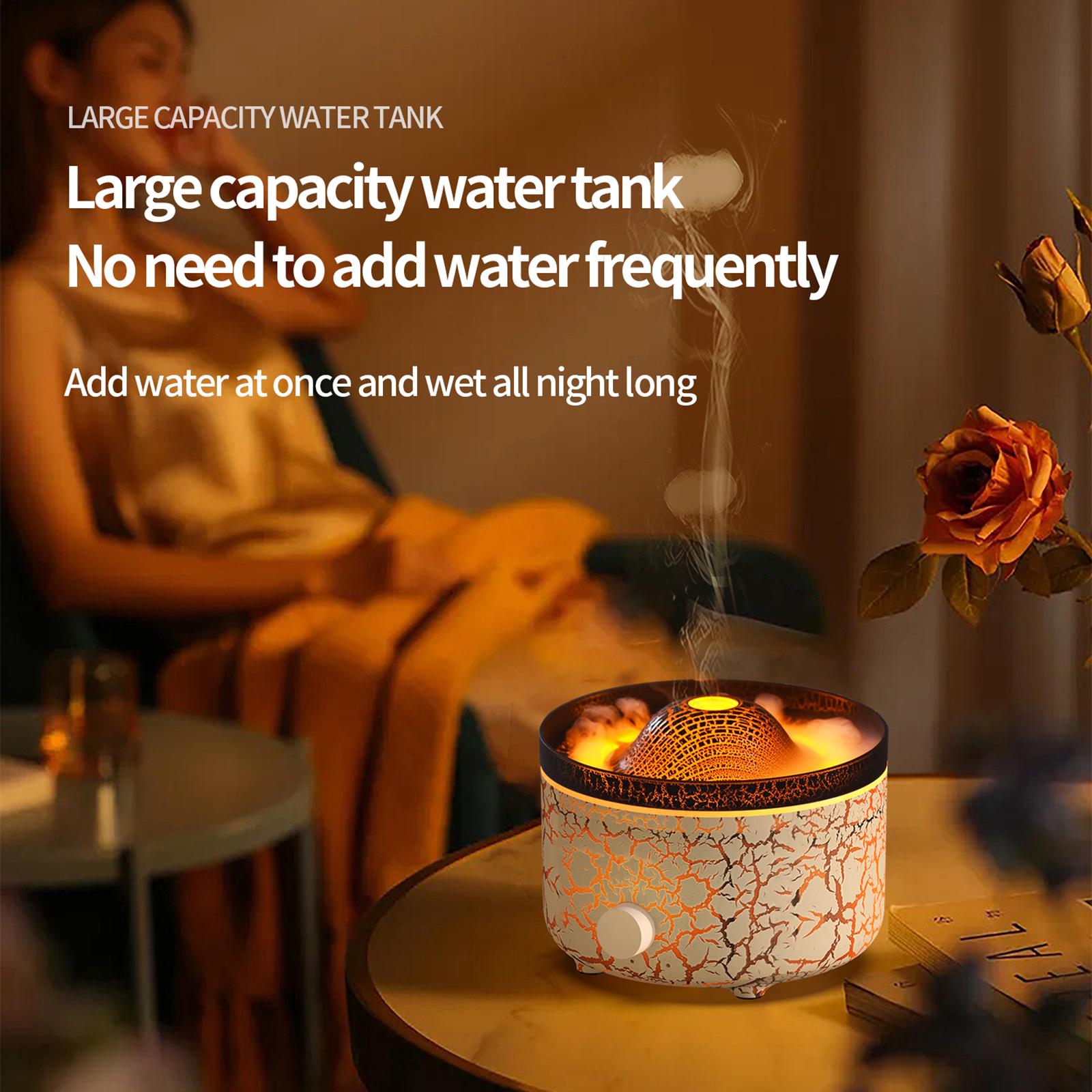 Air Humidifier Quiet Essential Oil Diffuser for NightStand Bedroom Fireplace