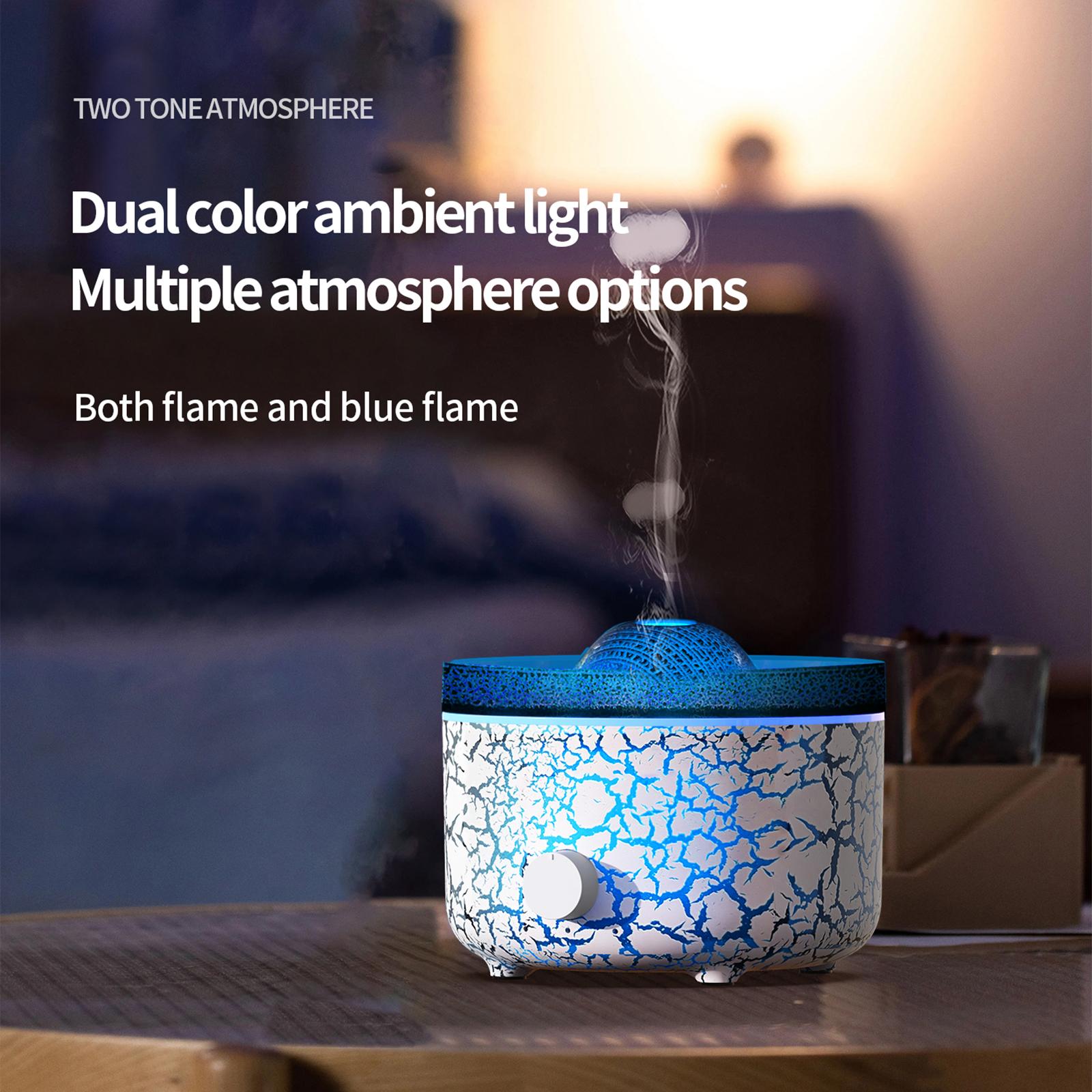 Air Humidifier Quiet Essential Oil Diffuser for NightStand Bedroom Fireplace
