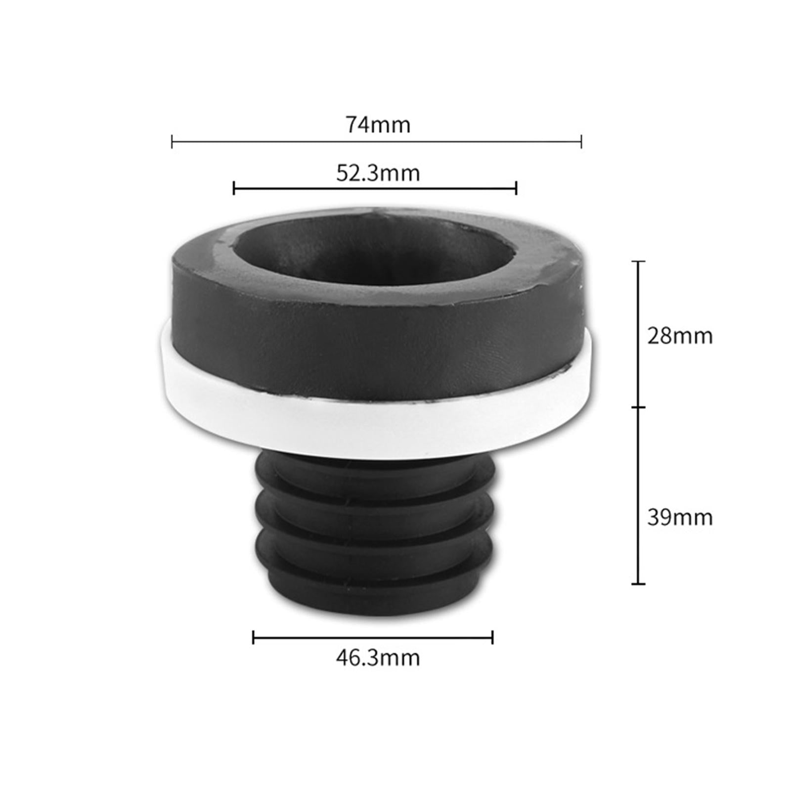 Toilet Flange Ring Odor Stopper Odor Blocking Device for Hotel Home Bathroom