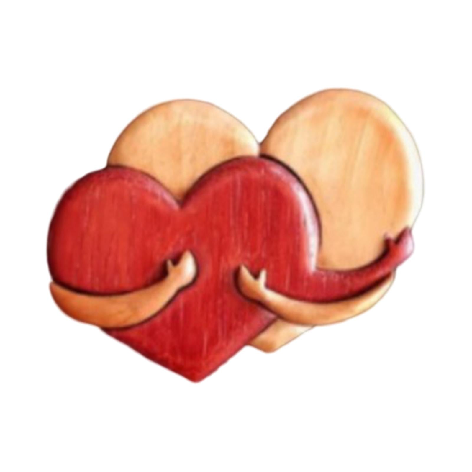 Heart Love Knots Valentine Day Love Ornaments for Indoor Wedding Anniversary former hearts