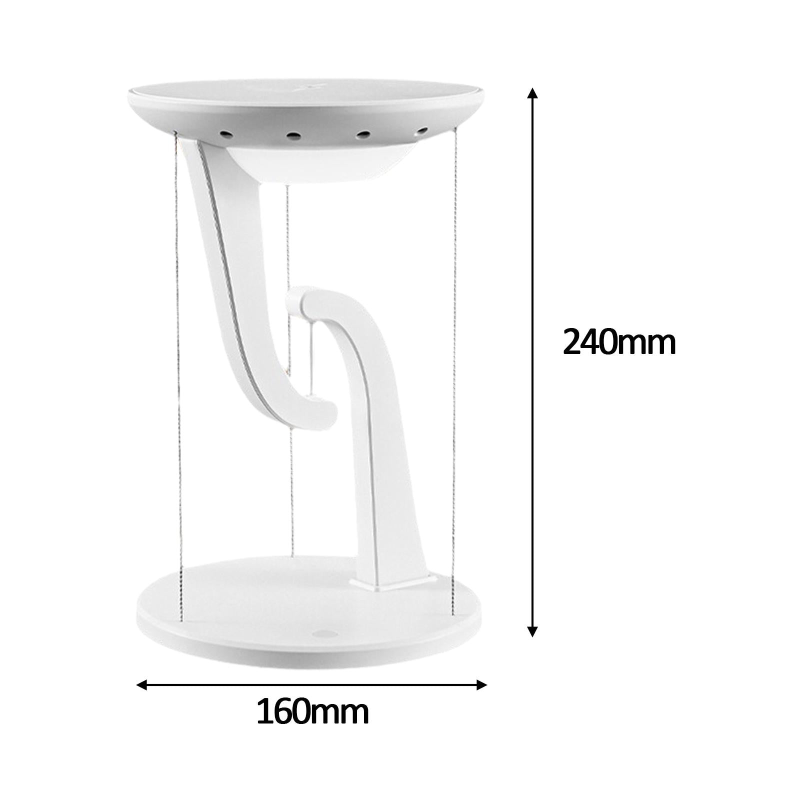 Desk Lamps Reading Light Suspension Gravity Desk Lamp for Home Study Bedroom White