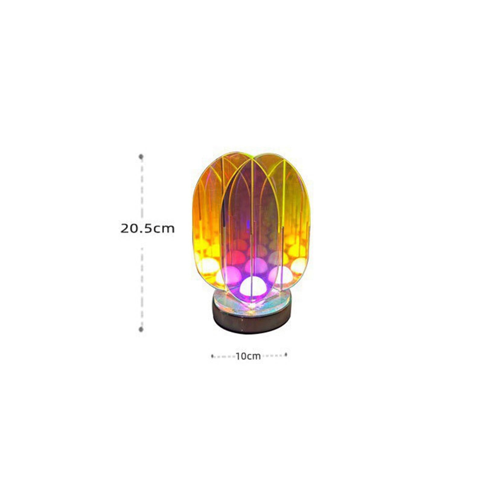 Decorative Table Lamp 3D Art Acrylic Lamp for Living Room Bedside NightStand M