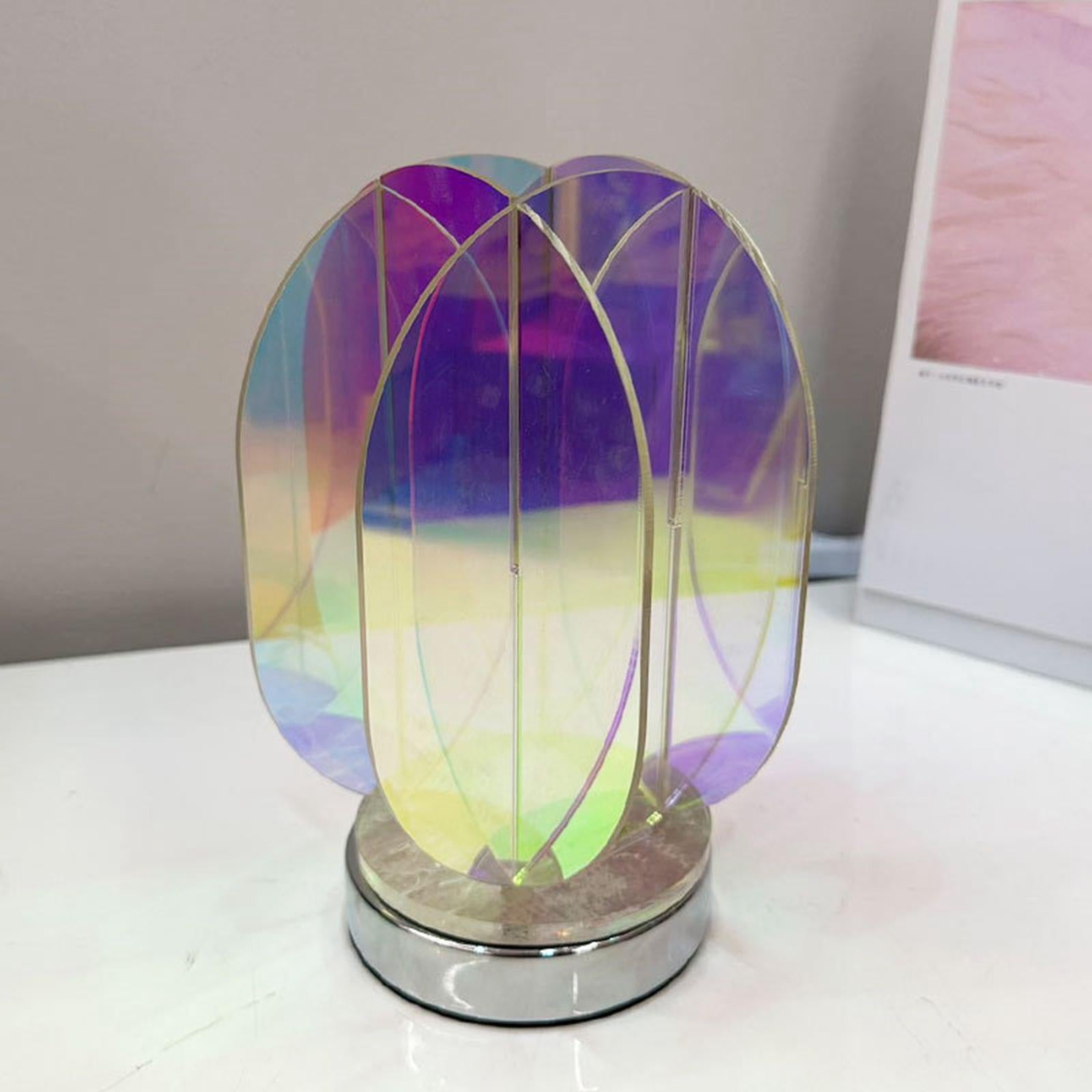 Decorative Table Lamp 3D Art Acrylic Lamp for Living Room Bedside NightStand M