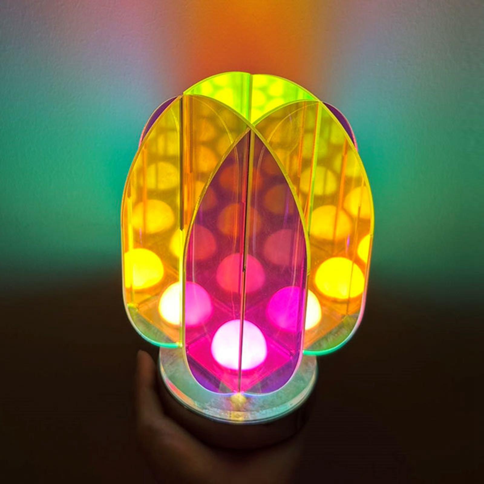 Decorative Table Lamp 3D Art Acrylic Lamp for Living Room Bedside NightStand S