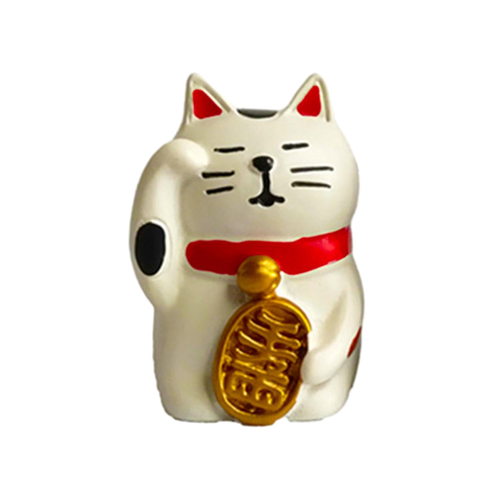 Animal Statue Creative Collection Cat Statue for Home Cabinets Shelf Desktop Style B
