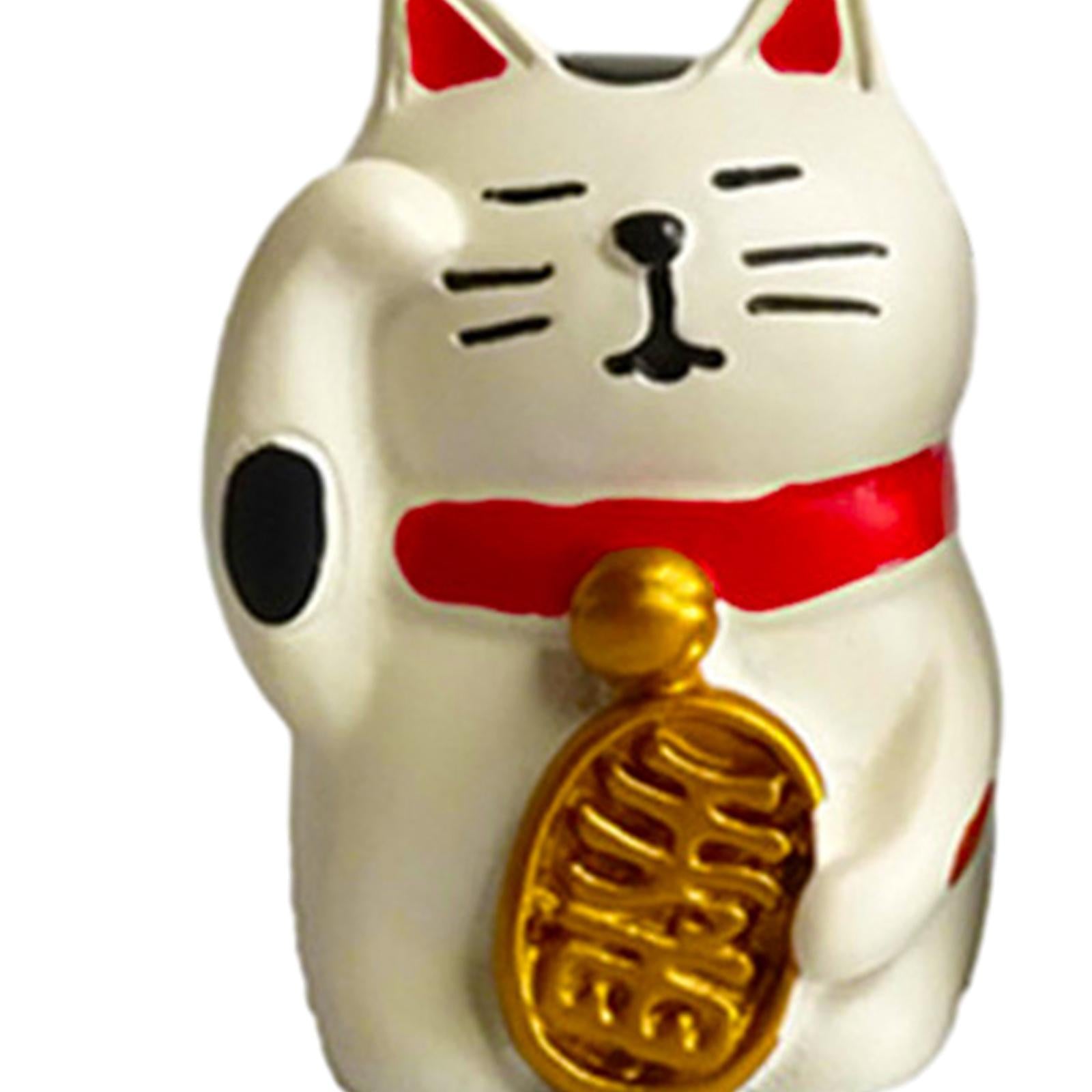 Animal Statue Creative Collection Cat Statue for Home Cabinets Shelf Desktop Style B