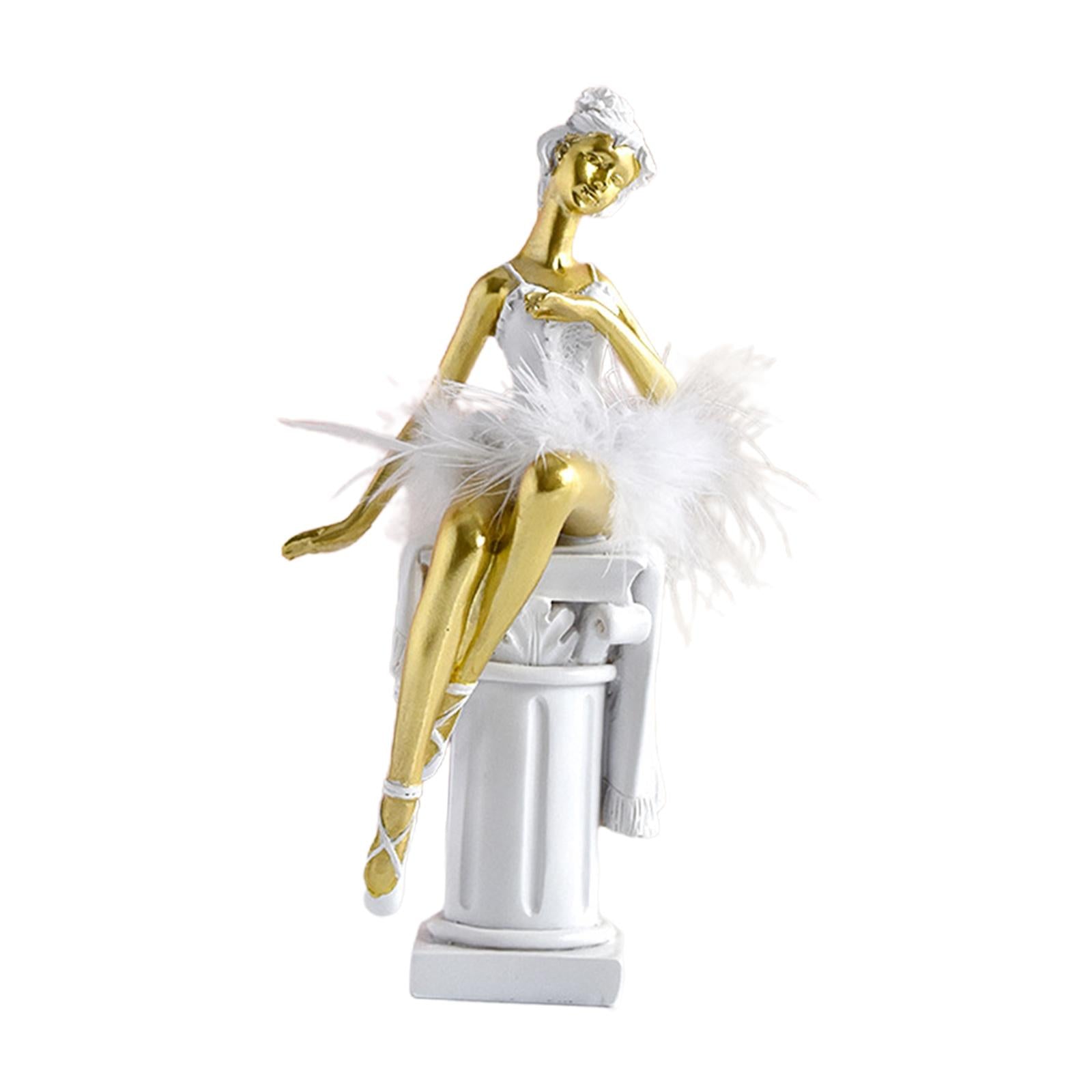 Ballet Girl Statue Art Sculpture Figure for Table Centerpiece Fireplace Gift Style A
