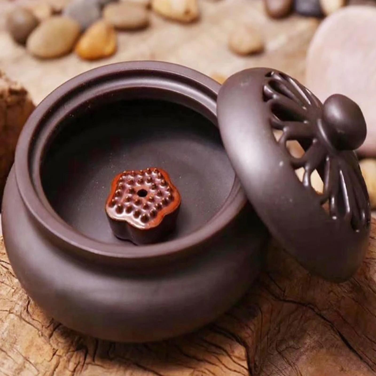 Copper Pin Easy to Use Incense Cone Making Set for Living Room Tea Room Yoga