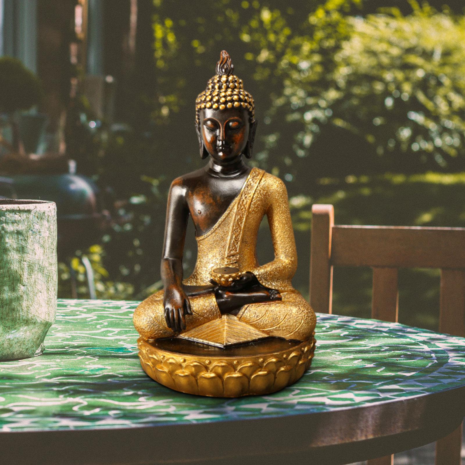 Thailand Buddha Figurine Art Thai Buddha Statue for Living Room Home Desktop