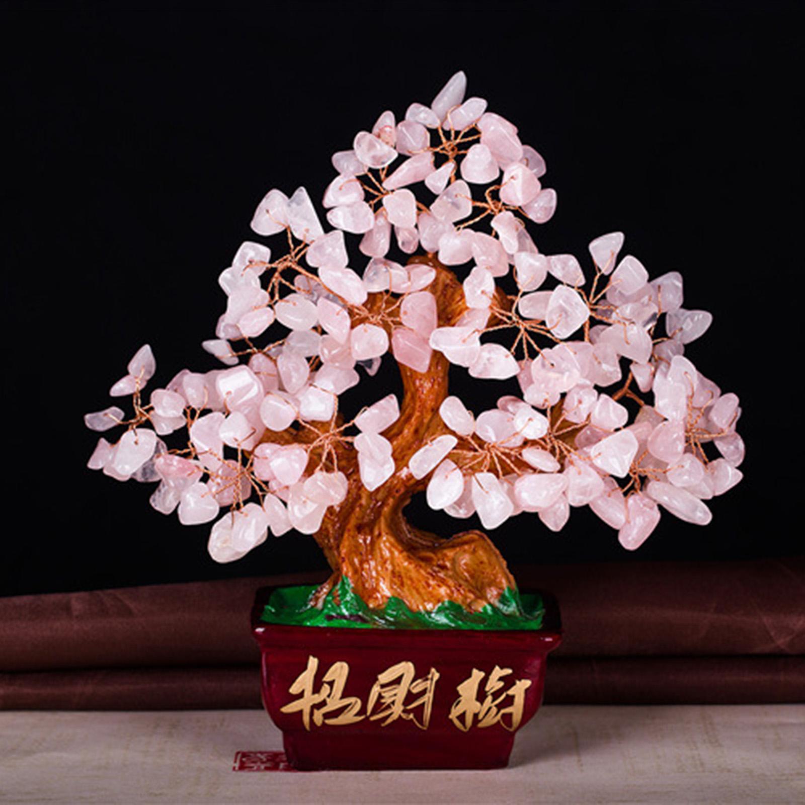Money Tree Base DIY Semi Finished Wealth Tree for Cabinet Desktop Home