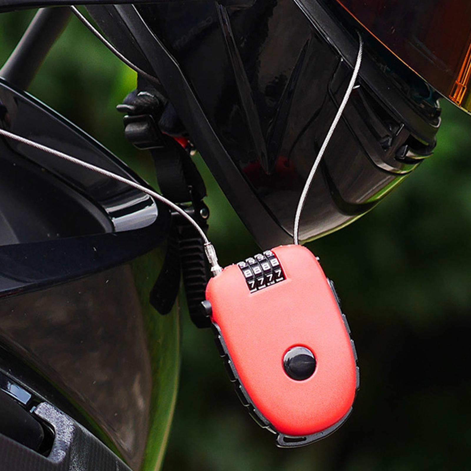 Steel Cable Locks Bike Parts Portable Multipurpose Telescopic Steel Wire Locks