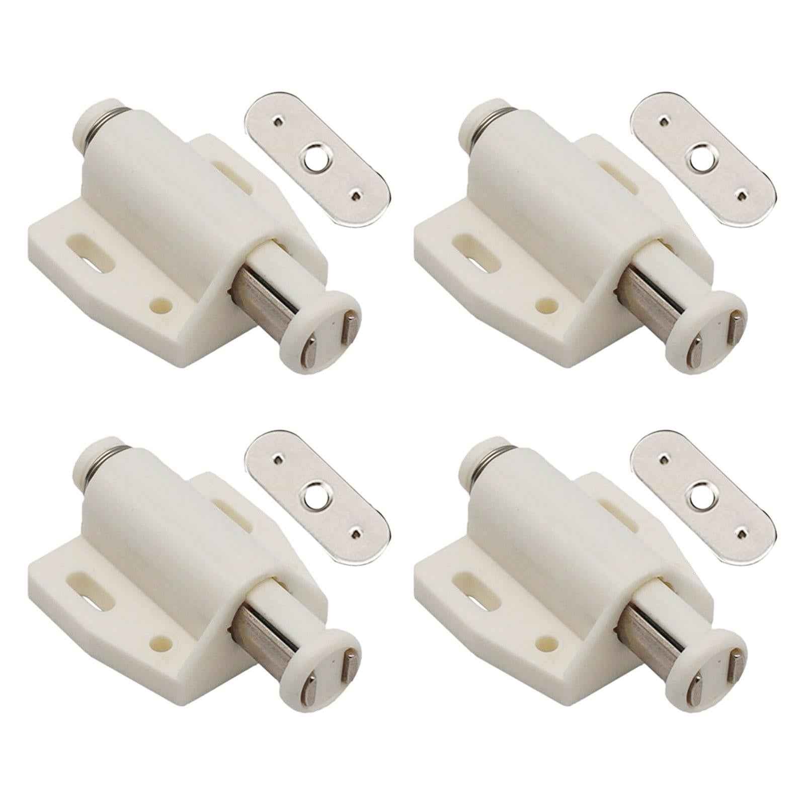 Cabinet Magnetic Touch Latch Cabinet Drawer Magnet Catch for Closet Cabinet Beige