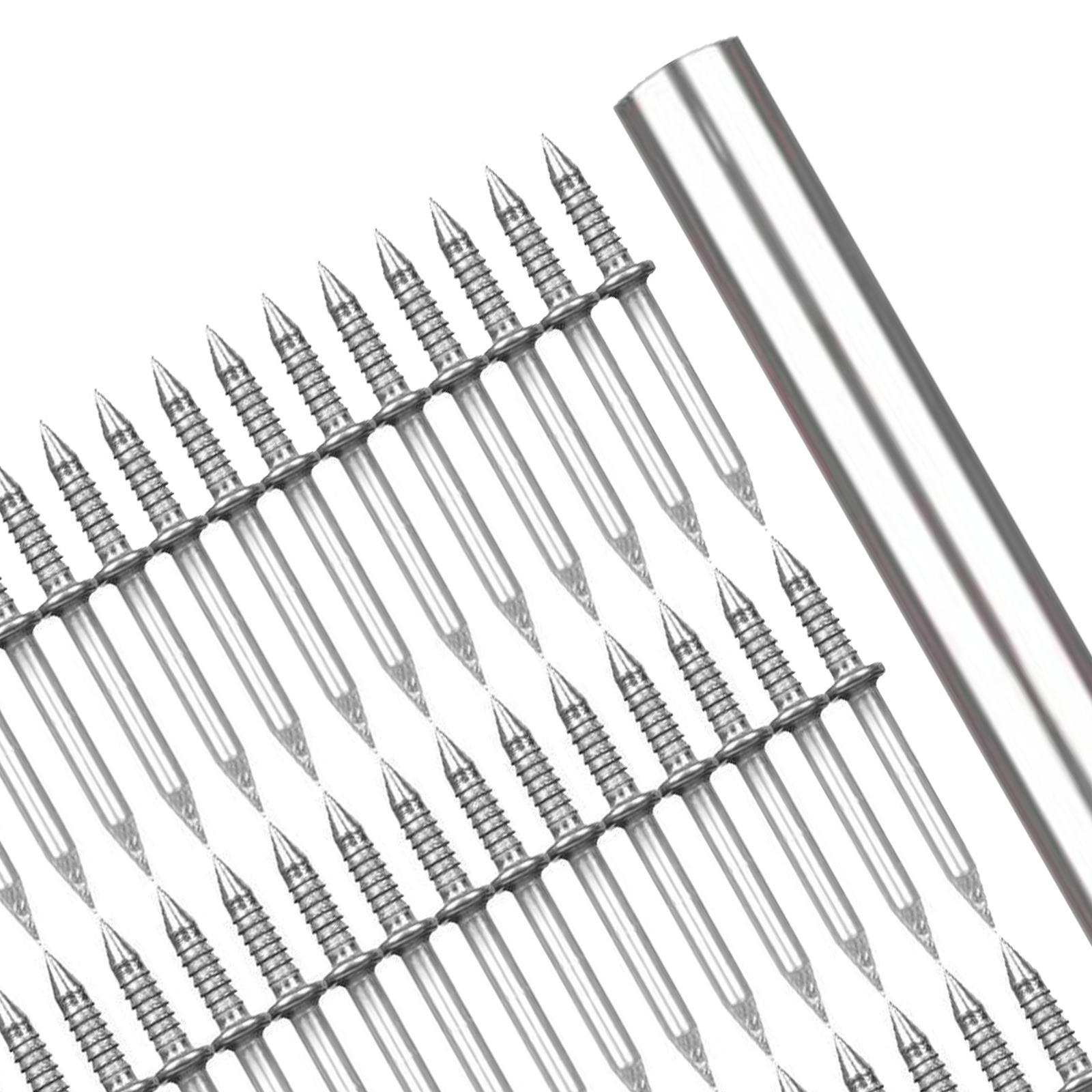 100Pcs Double Head Skirting Thread Seamless Nail Durable Double Headed Nails