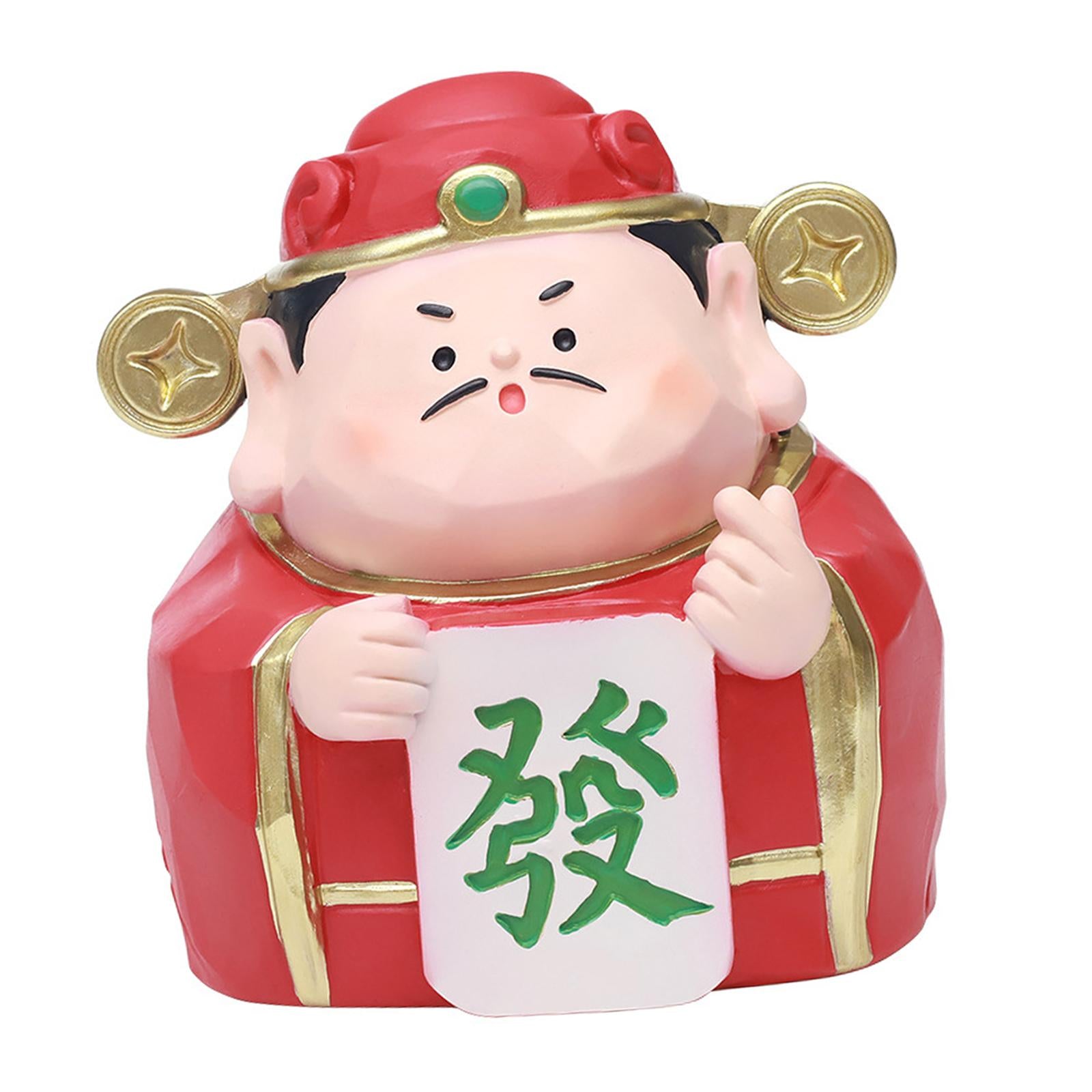 Money Boxes Souvenir God of Wealth Piggy Bank Decor for Household Home Decor