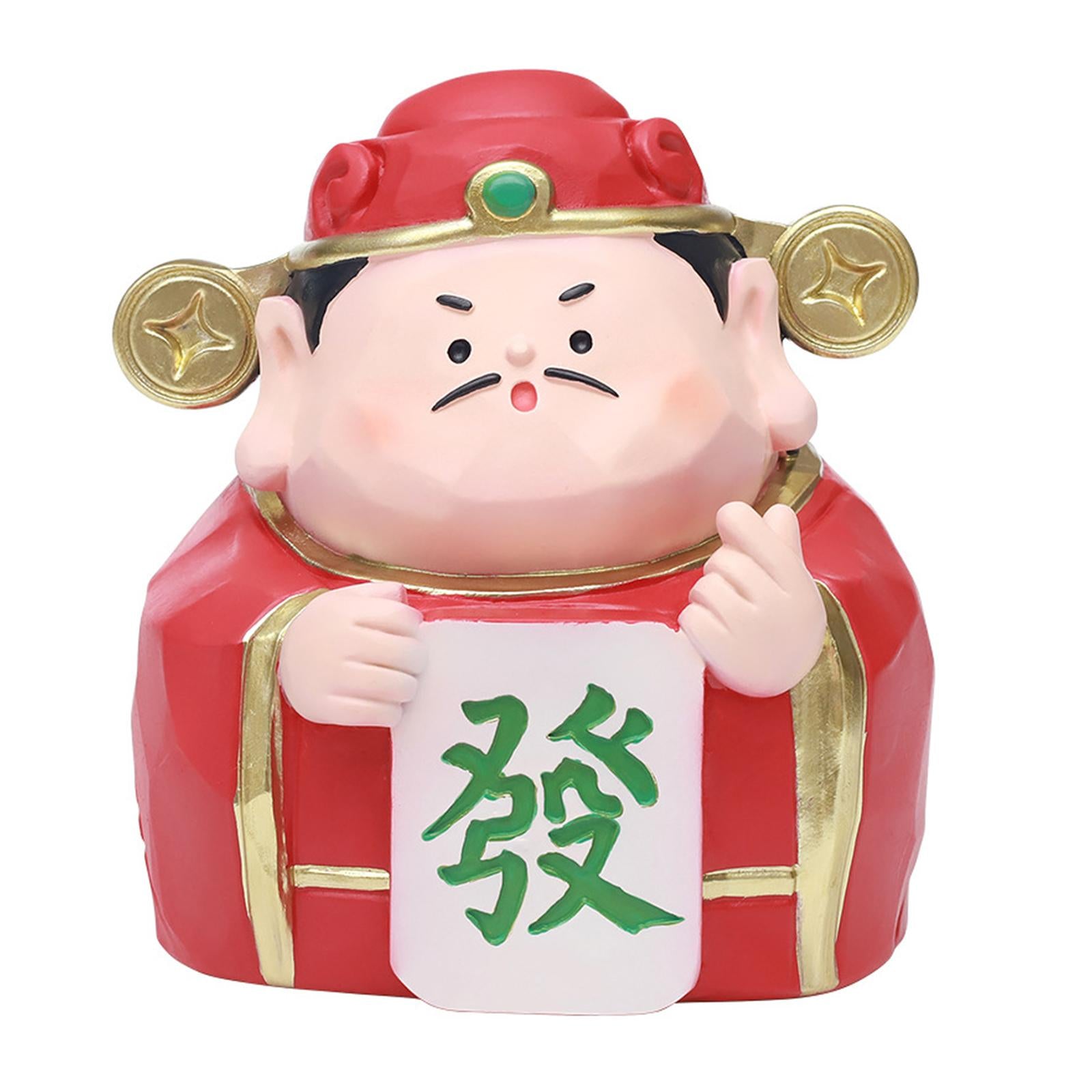 Money Boxes Souvenir God of Wealth Piggy Bank Decor for Household Home Decor