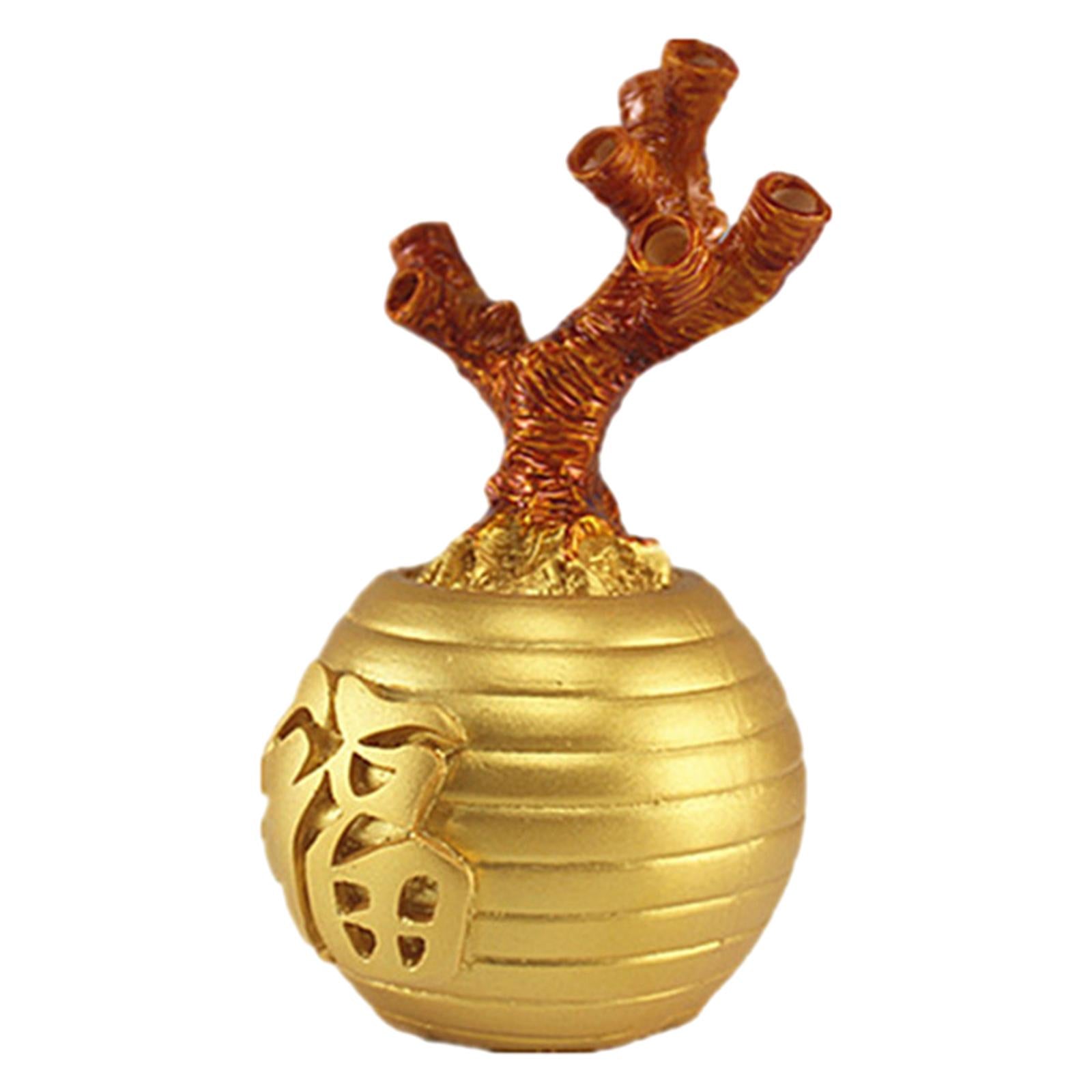 Money Tree Base DIY Semi Finished Feng Shui Decor for Bookshelf Office Decor L