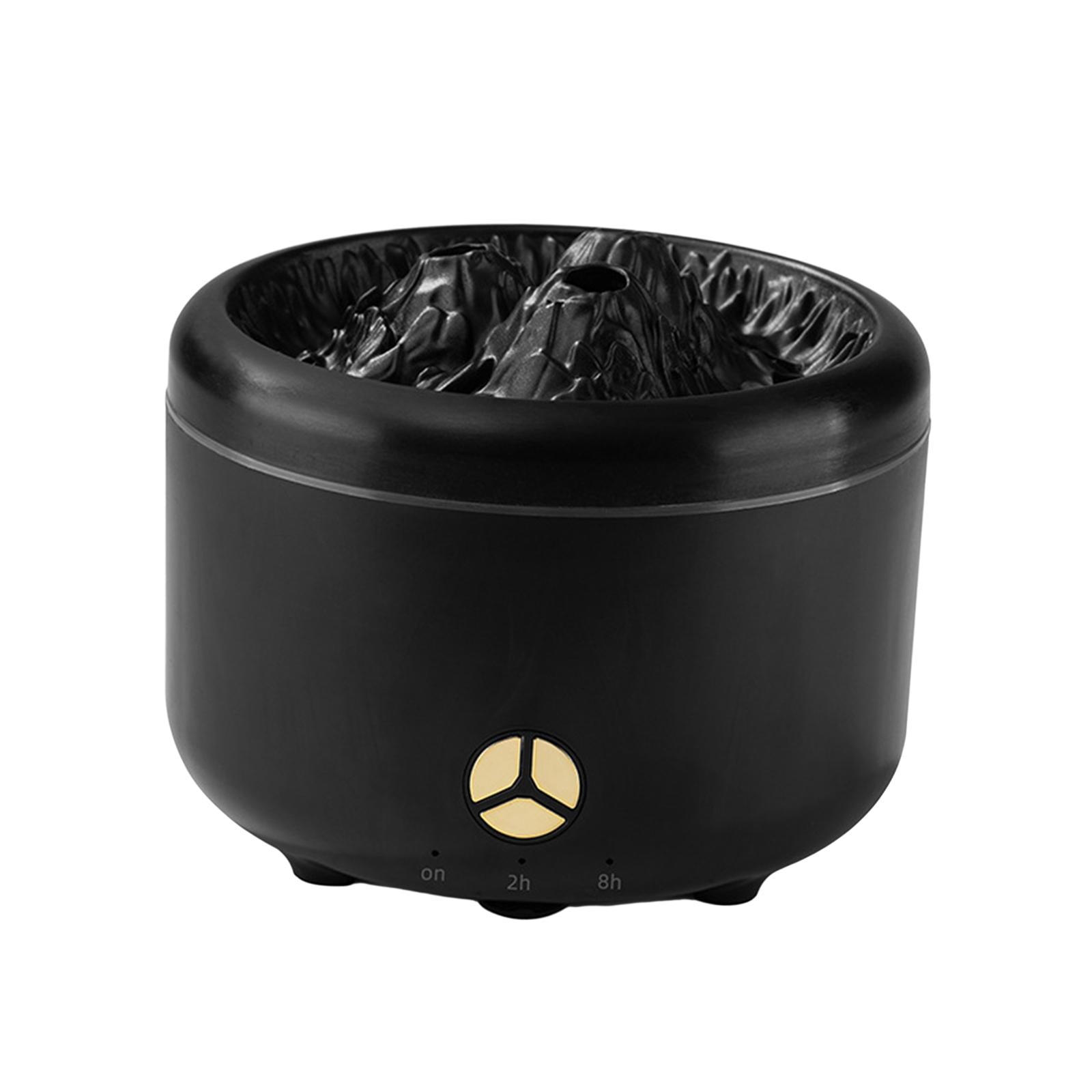 Essential Oil Diffuser 2 Spray Modes Small Air Humidifier for Yoga Desk Room Solid Black