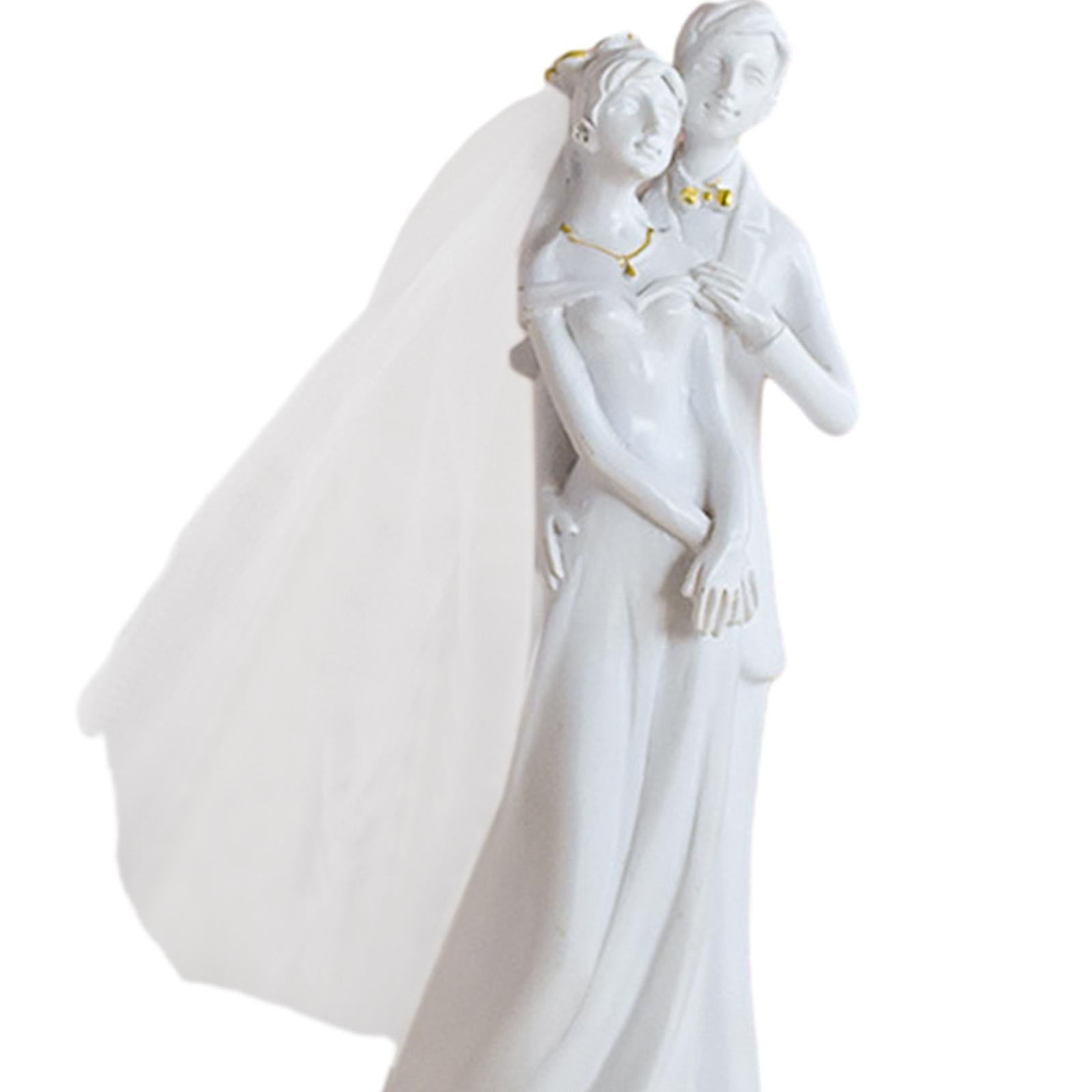 Couple Statue Romantic Valentines Day Gifts for Hotel Room Girlfriend Style B