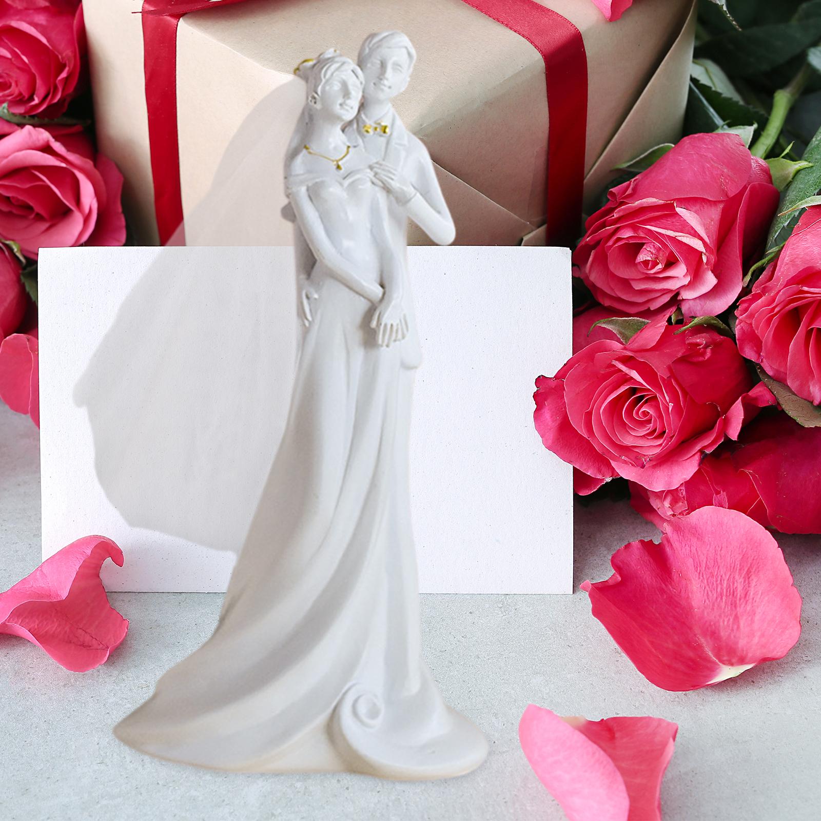Couple Statue Romantic Valentines Day Gifts for Hotel Room Girlfriend Style B