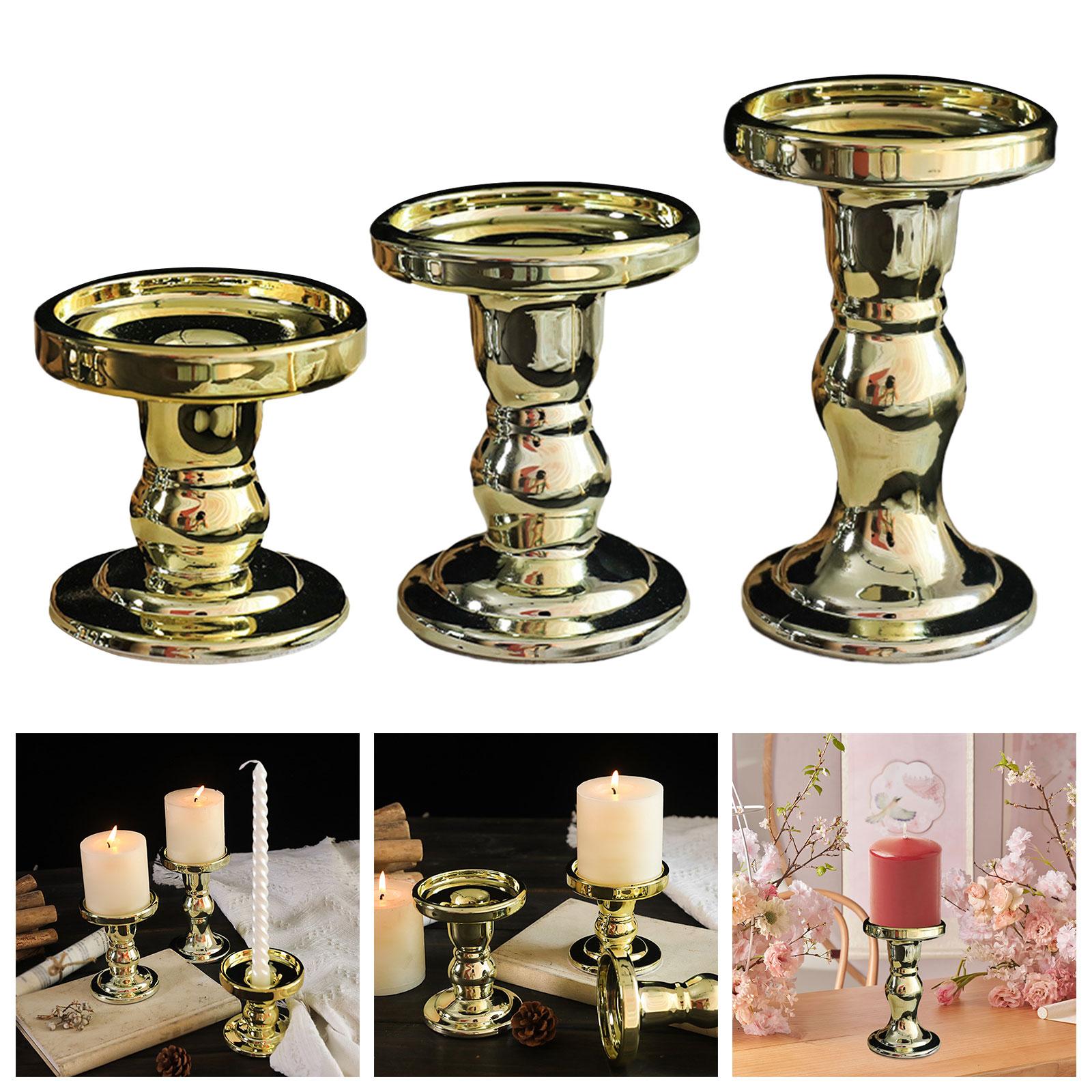 Pillar Candle Holders Pillar Candle Stands for Special Events Fireplace Home S