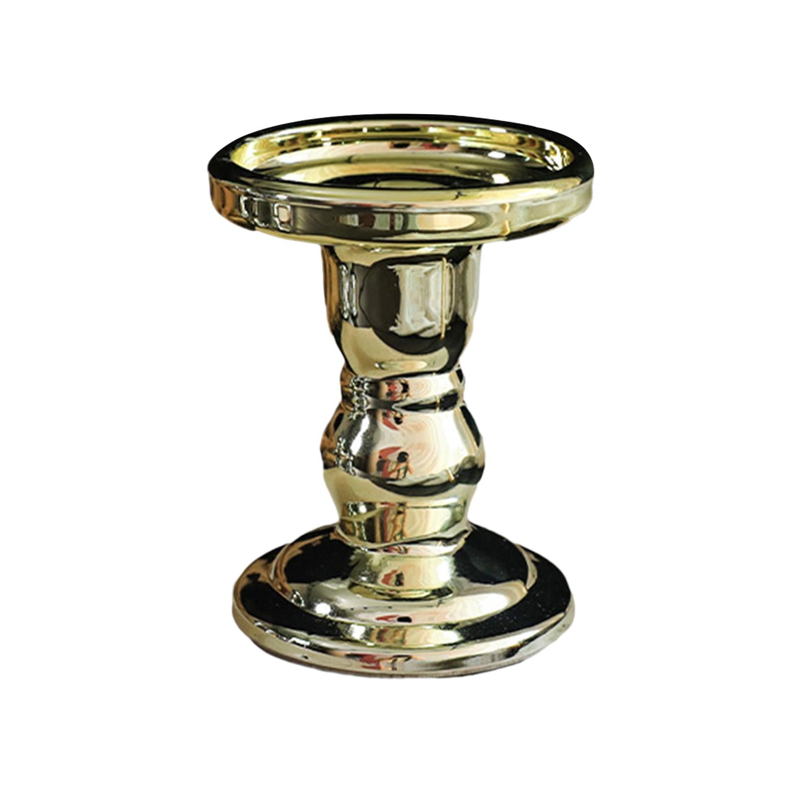 Pillar Candle Holders Pillar Candle Stands for Special Events Fireplace Home M
