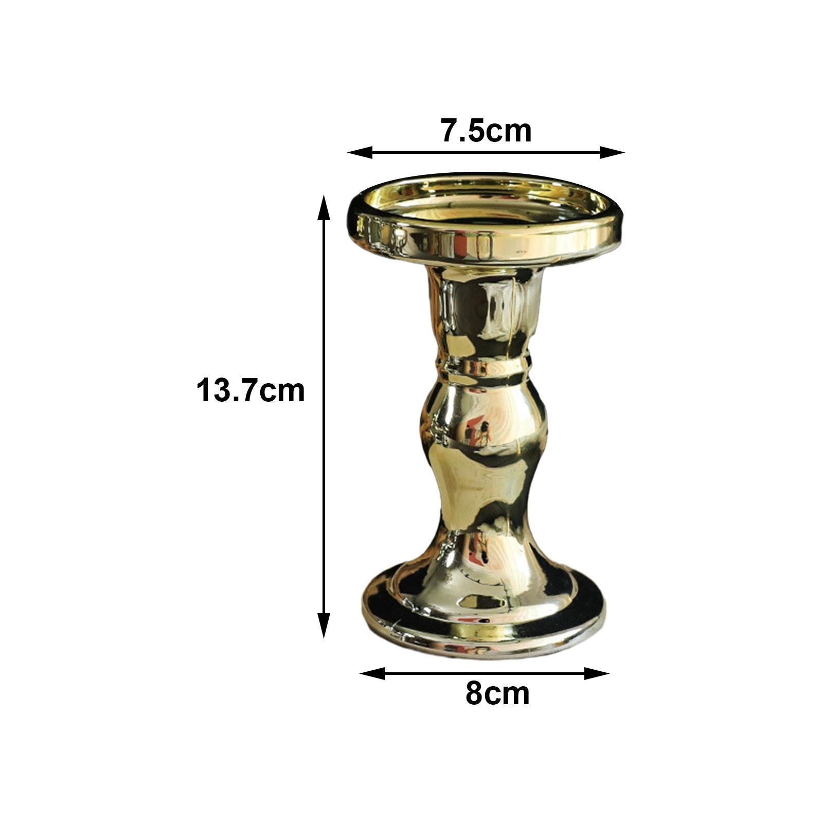 Pillar Candle Holders Pillar Candle Stands for Special Events Fireplace Home L