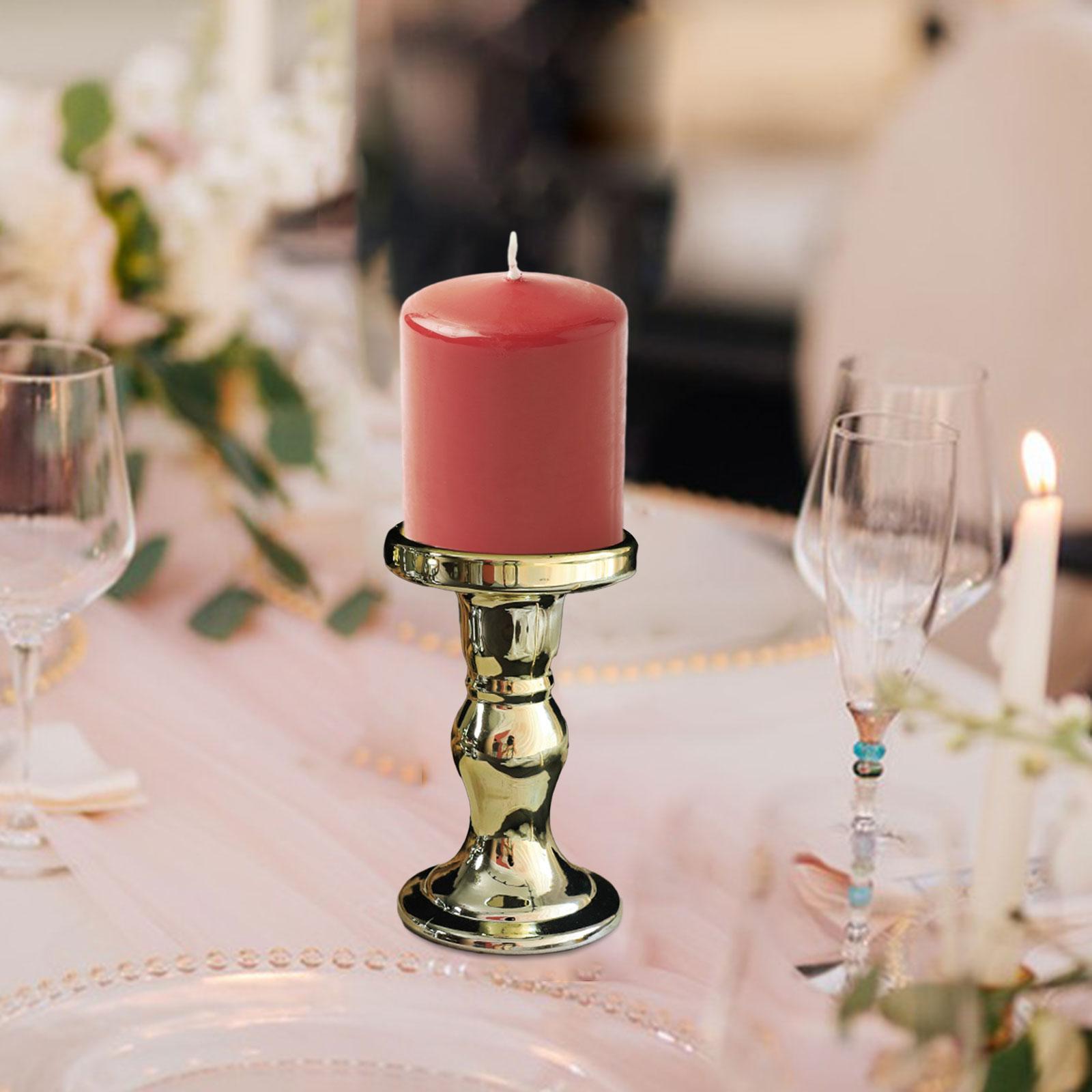 Pillar Candle Holders Pillar Candle Stands for Special Events Fireplace Home L